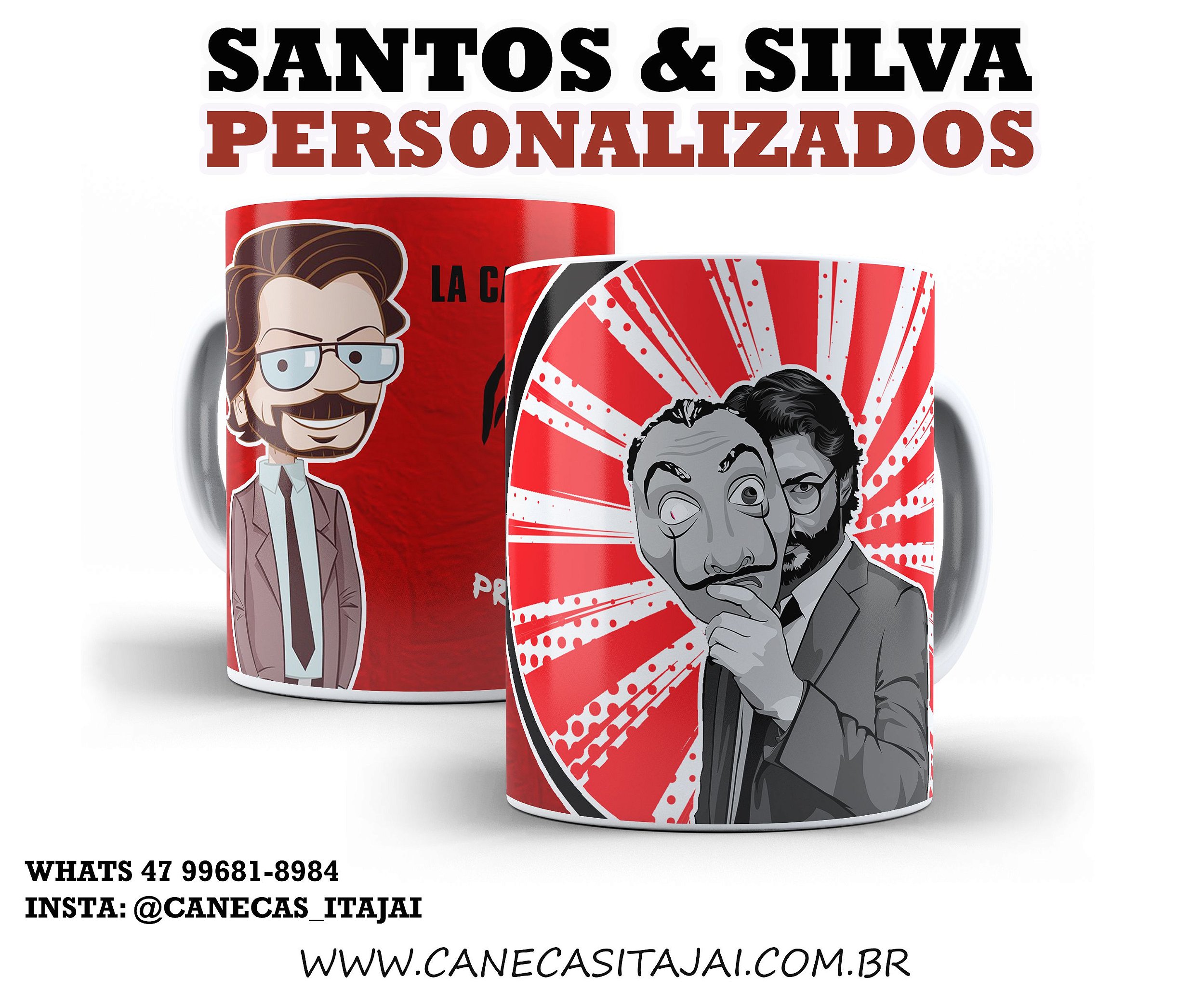 Caneca Gamer da Coleção Fortnite - Santos & Silva Personalizados