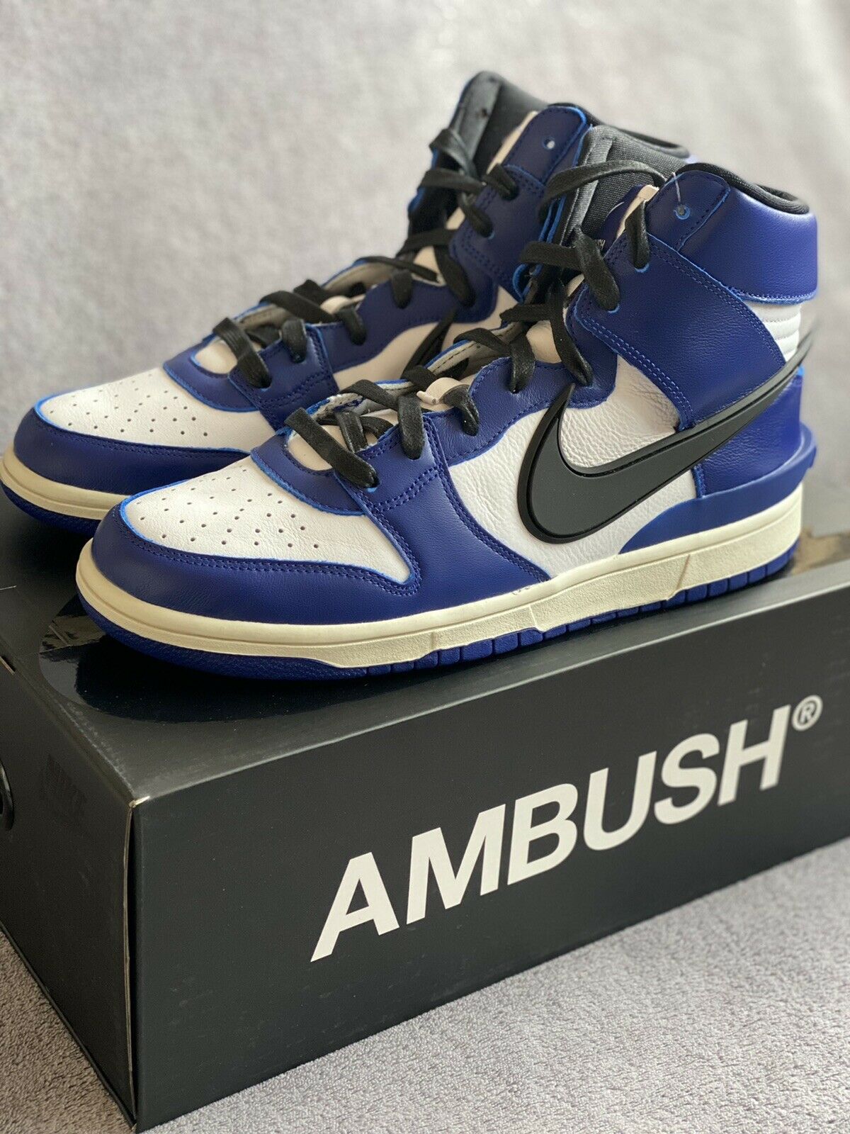 AMBUSH × NIKE DUNK HIGH \"DEEP  TÊNIS NIKE DUNK HIGH X AMBUSH ' COSMIC FUCHSIA ' - Os melhores