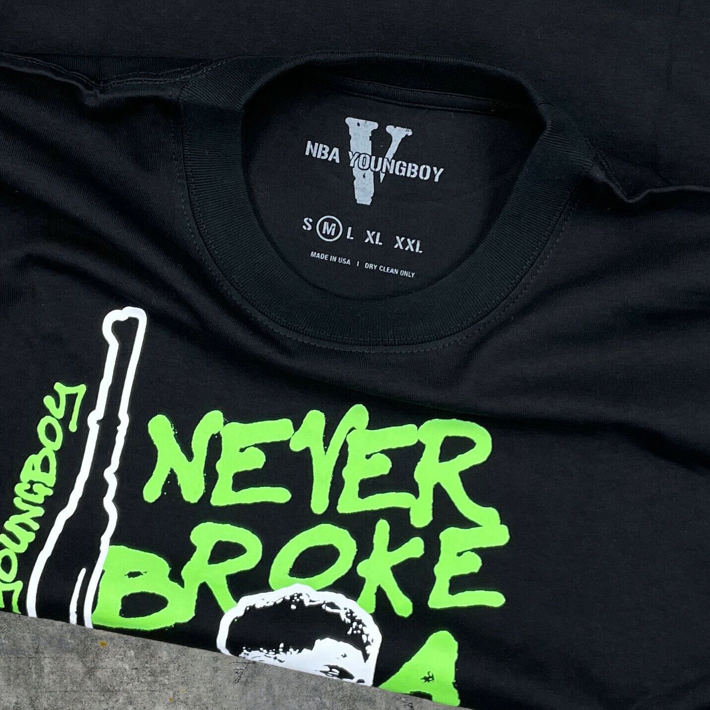 Camiseta YoungBoy NBA x Vlone My Window - Boutique ZeroUm