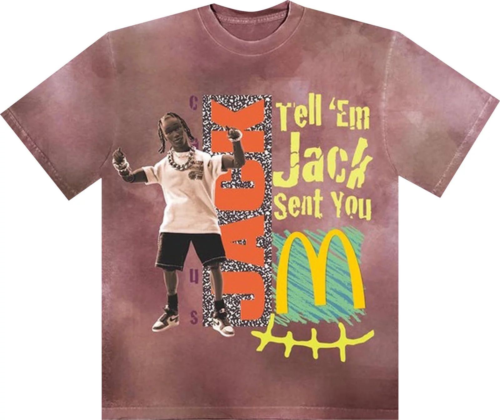 Cactus jack camiseta sale