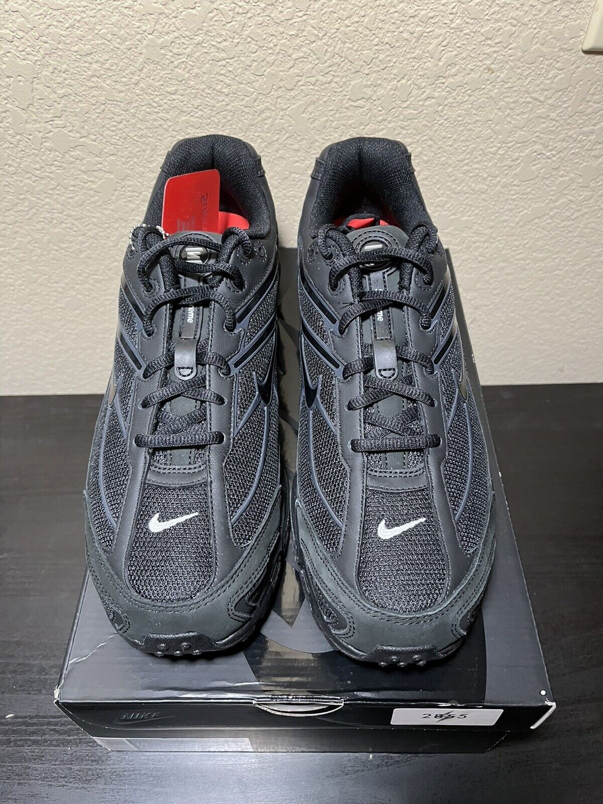Nike Shox Ride 2 'Black' x Supreme - Boutique ZeroUm