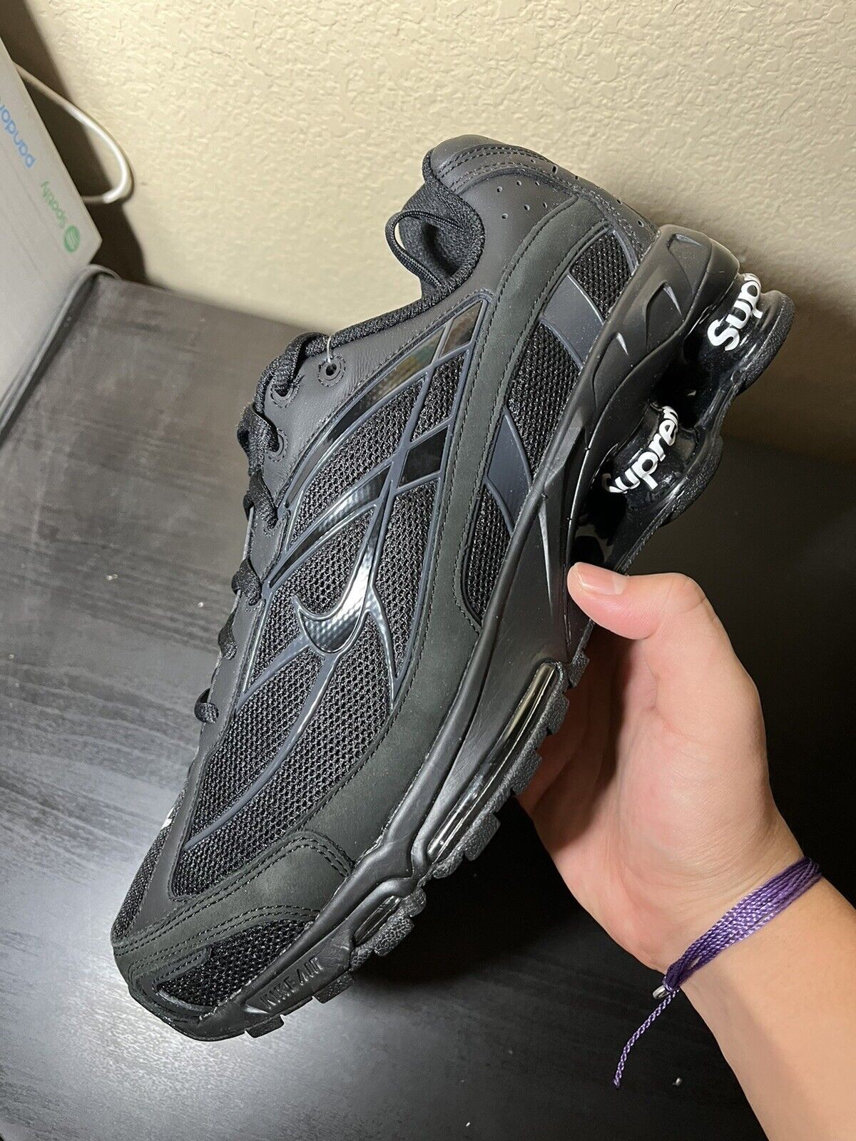 Nike Shox Ride 2 'Black' x Supreme - Boutique ZeroUm