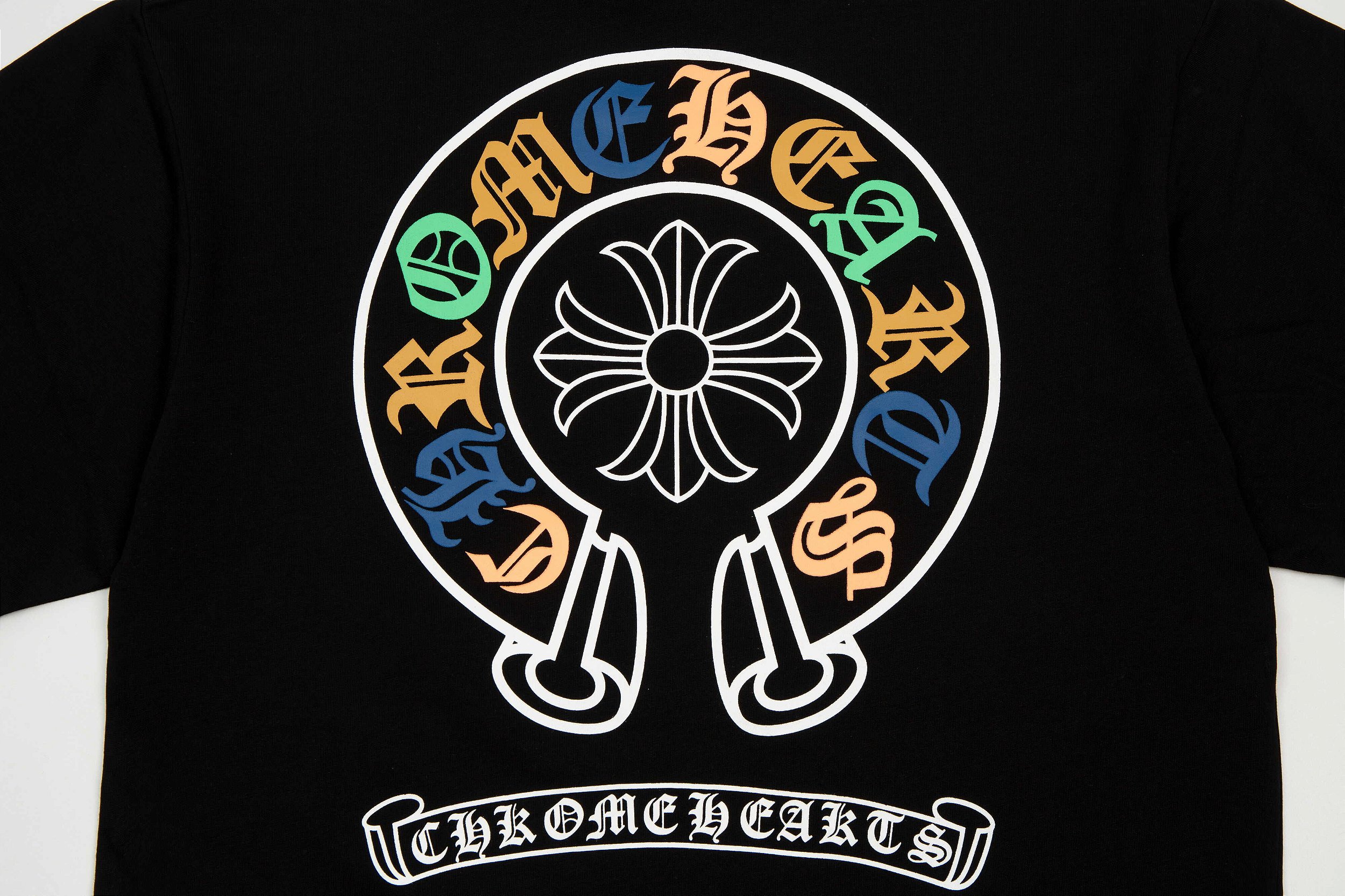 Camiseta Chrome Hearts Preta 3 Cross - Boutique ZeroUm | Conceito