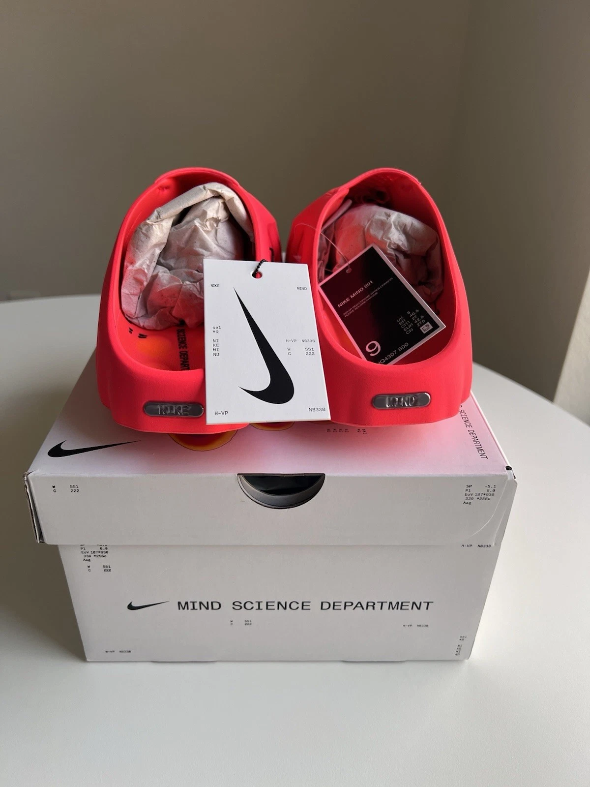 Slide Nike Mind 001 Solar Red Vermelho - Boutique ZeroUm