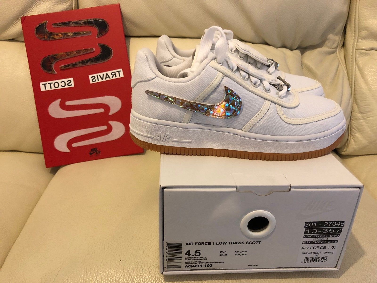 Nike Air Force 1 Travis Scott - Boutique ZeroUm | Conceito Hype de A-Z