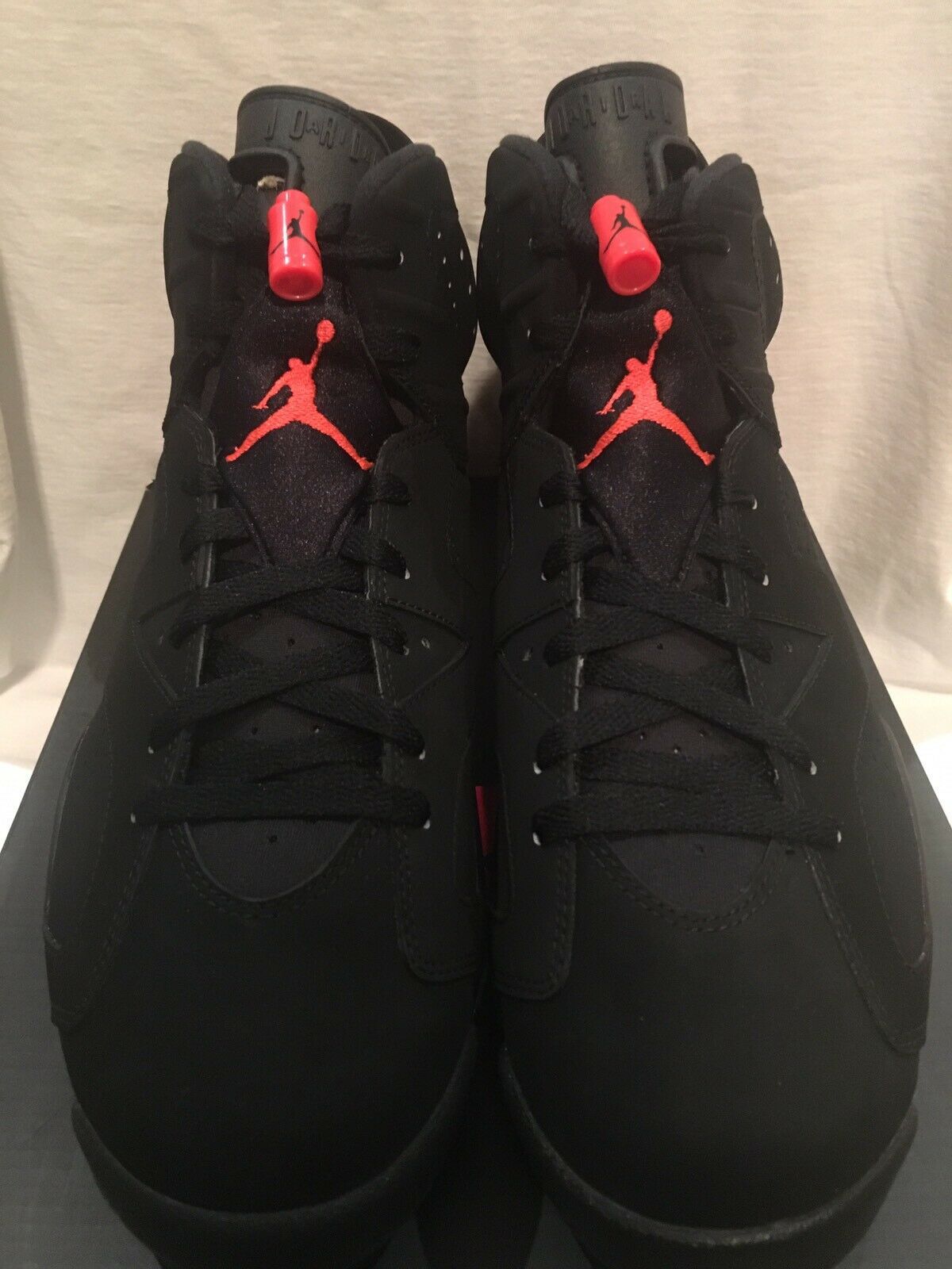 Air Jordan 6 Infrared Preto & Vermelho - Boutique ZeroUm
