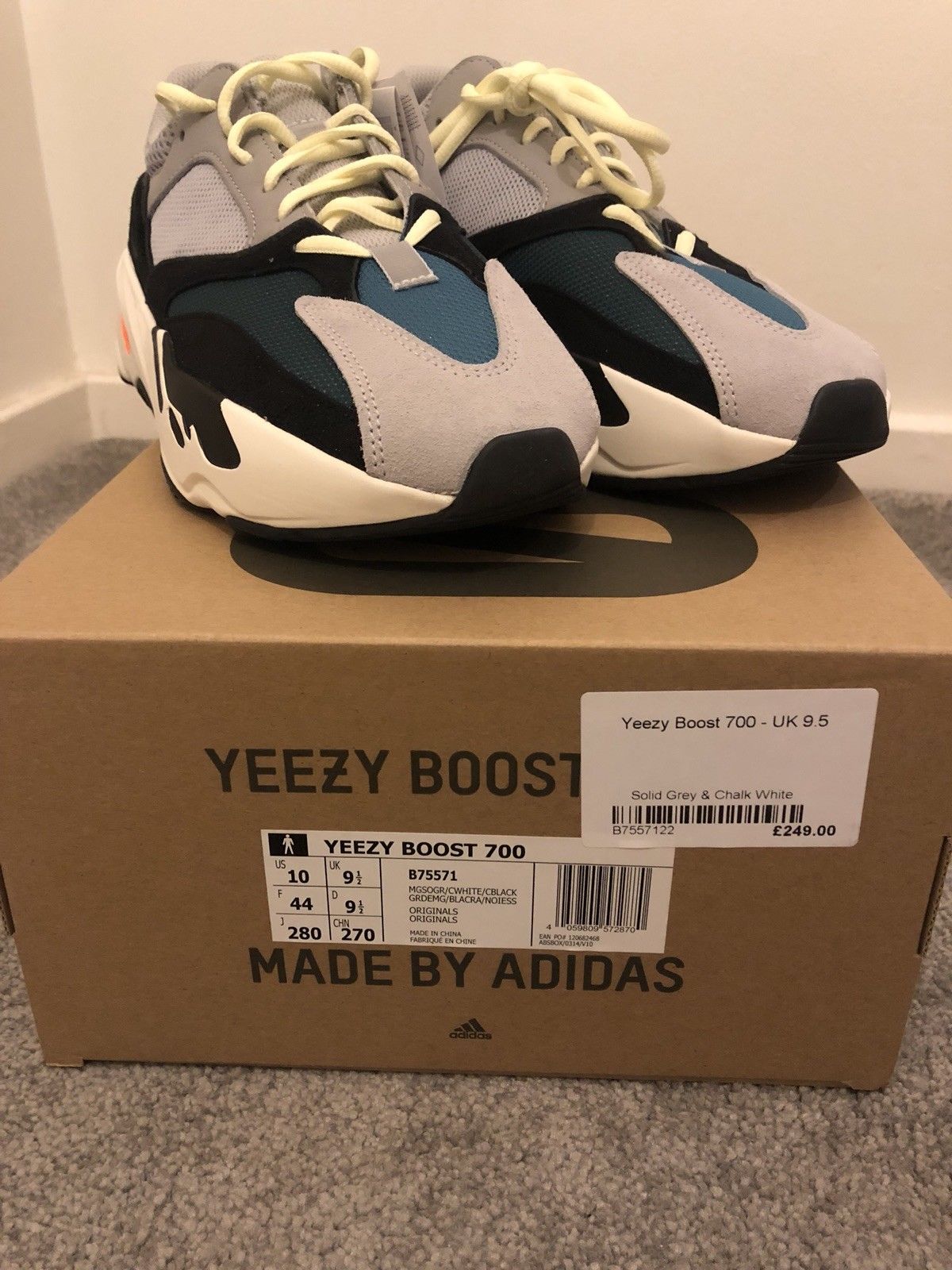 Adidas Yeezy Boost 700 Wave Runner - Boutique ZeroUm | Conceito
