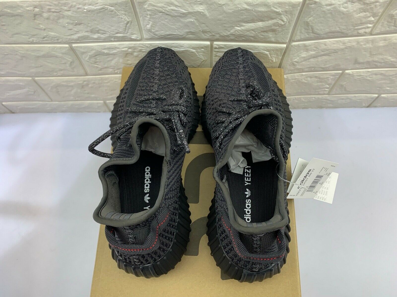 Adidas Yeezy Boost 350 v2 Static Reflective Preto - Boutique