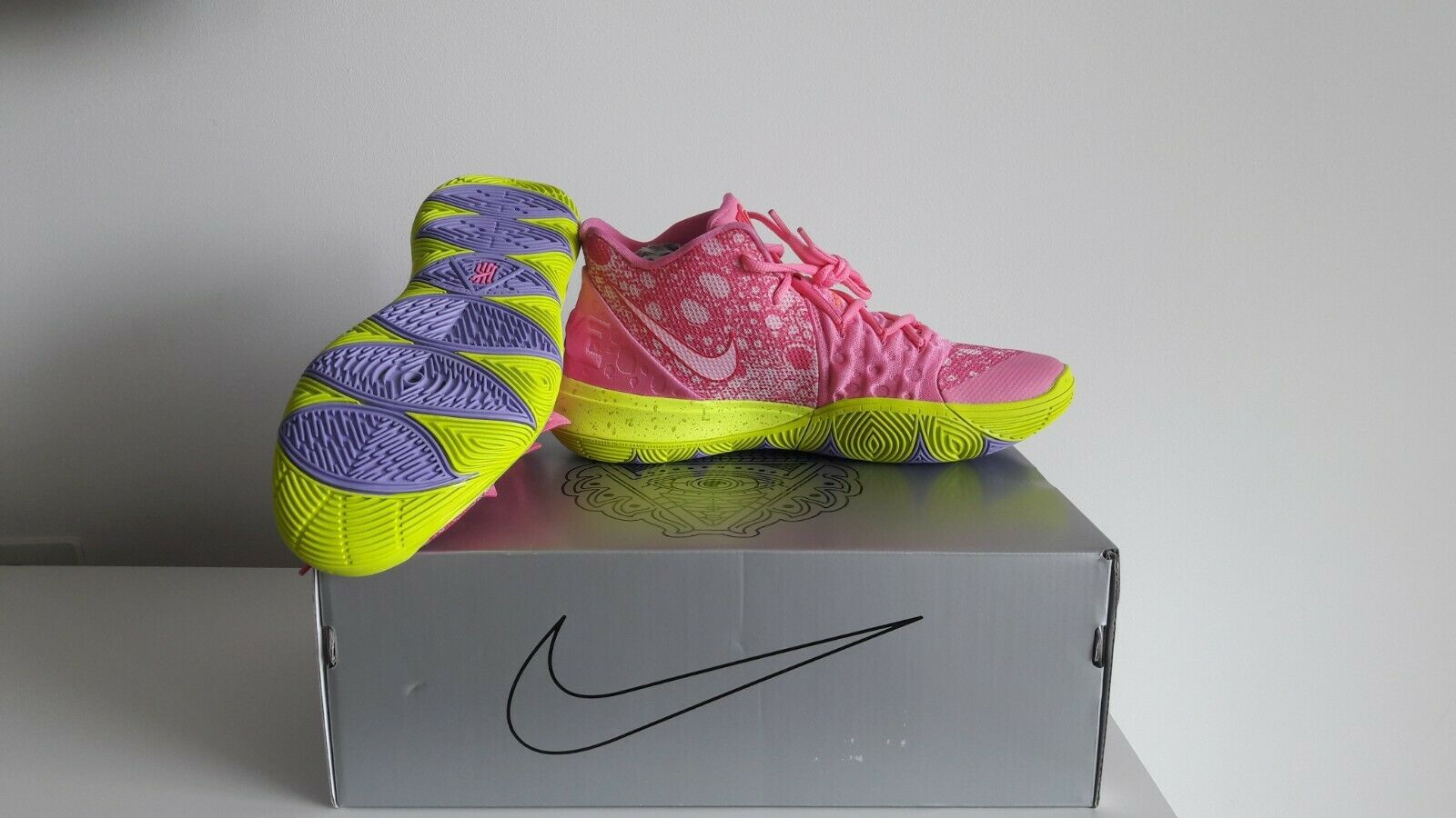 Tênis Basquete Nike Tenis De Bob Esponja Nike Kyrie Coleção Bob