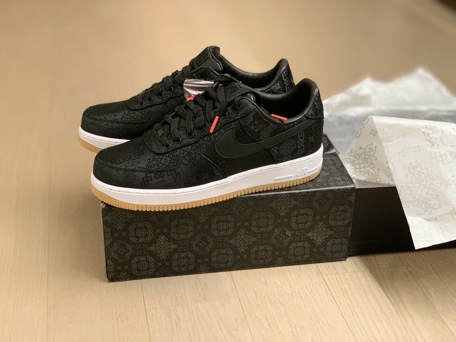 air force 1 low fragment design x clot