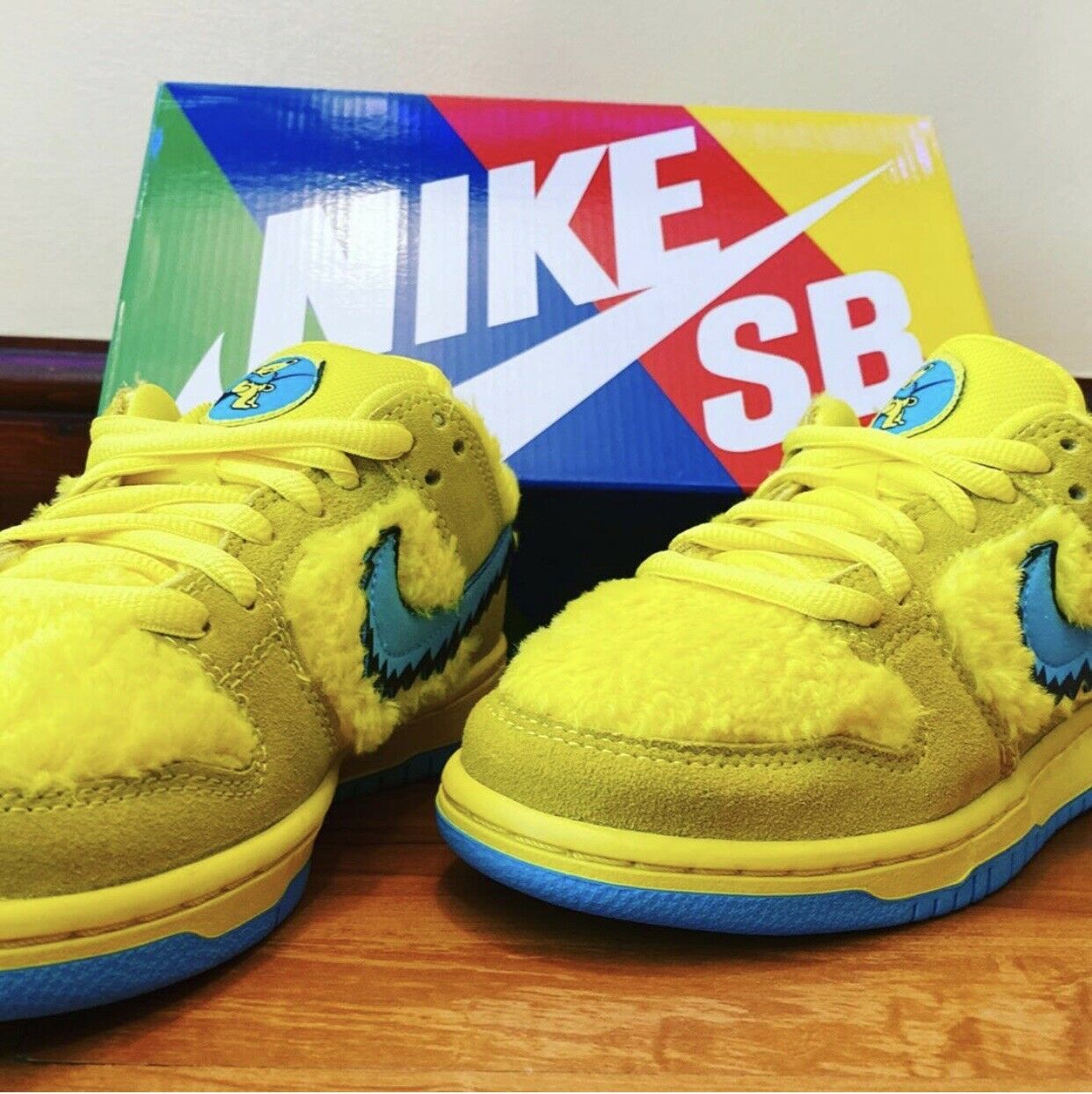 Nike Grateful Dead x Dunk Low SB 'Yellow Bear' - Boutique Nike Grateful Dead x Dunk Low SB 'Yellow Bear' - Boutique