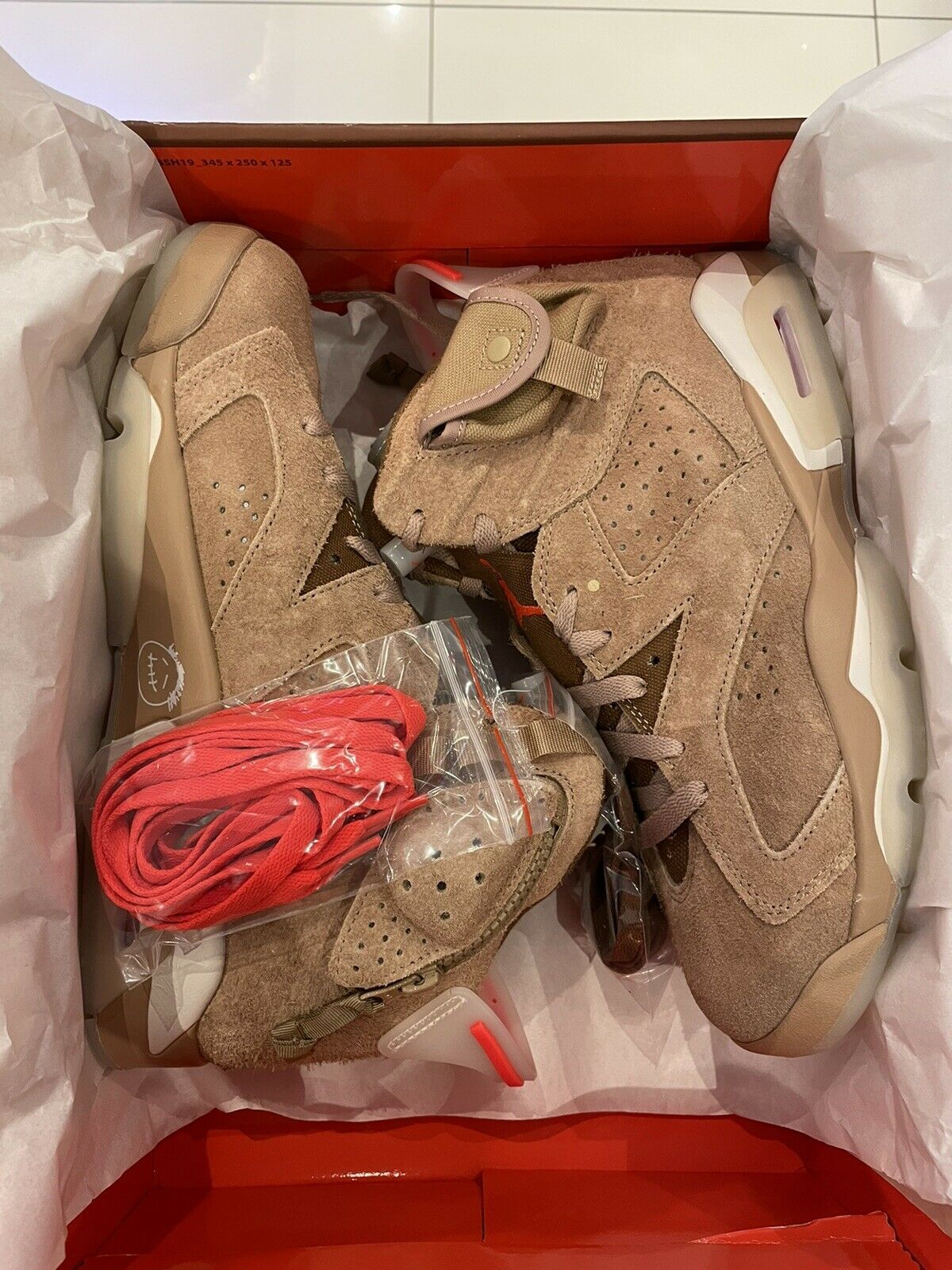 Air Jordan 6 Travis Scott x Retro 'British Khaki' - Boutique