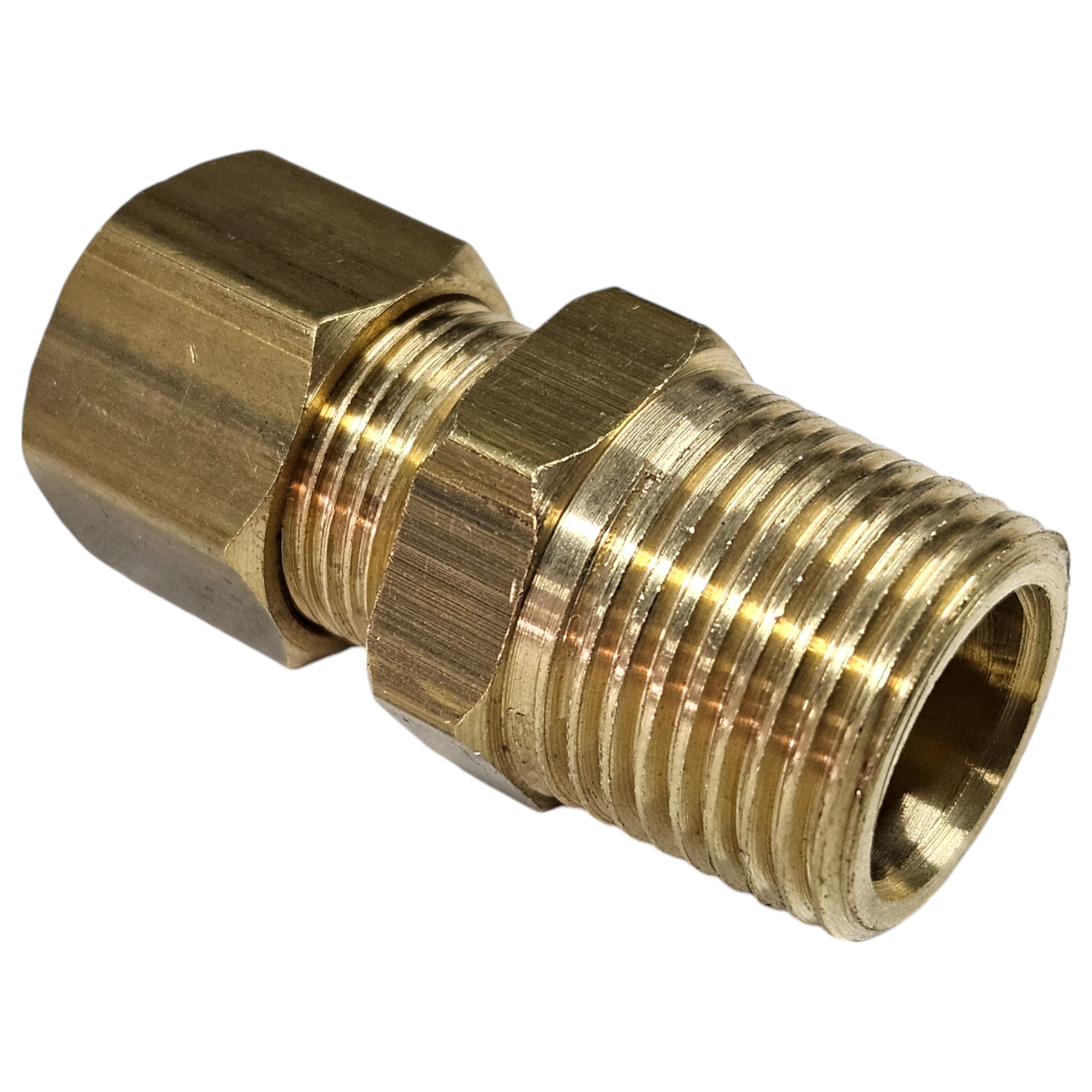 Arcom Conexão Reta Latão 3/8M x 3/8A NPT - KIMOTOR - Autorizada