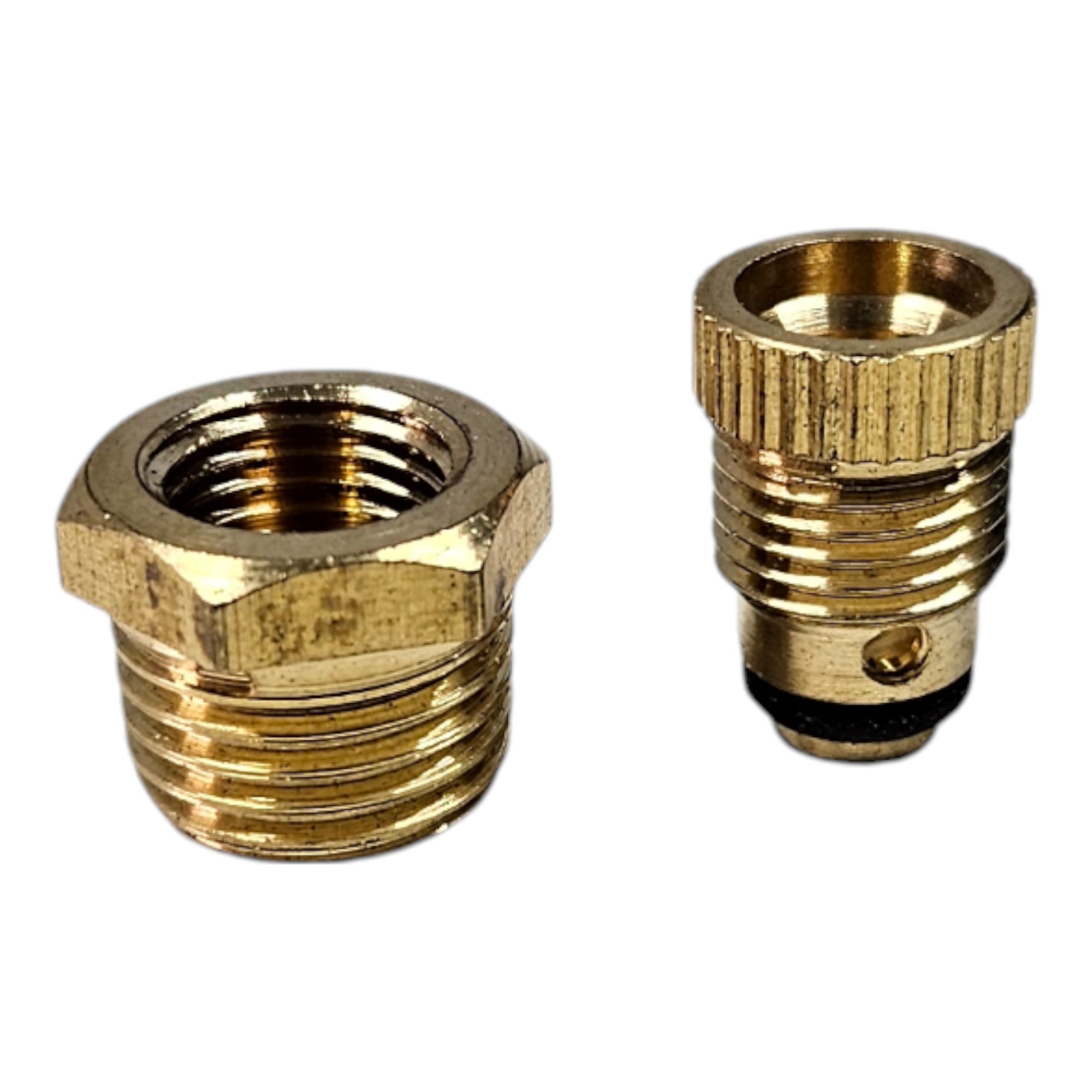 drencrom① Dreno Purgador Motomil 1/4 NPT Baixo Latão - KIMOTOR - Autorizada