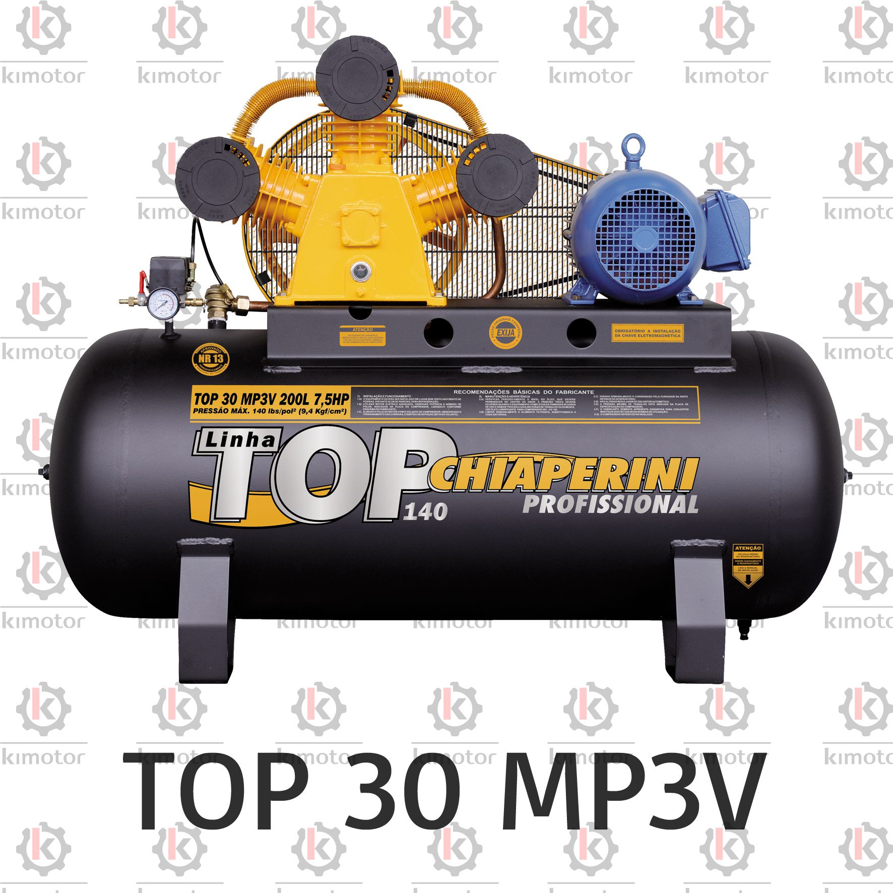 Juntas Chiaperini TOP 30 MP3V 30 RED | Baixa Pressão - KIMOTOR