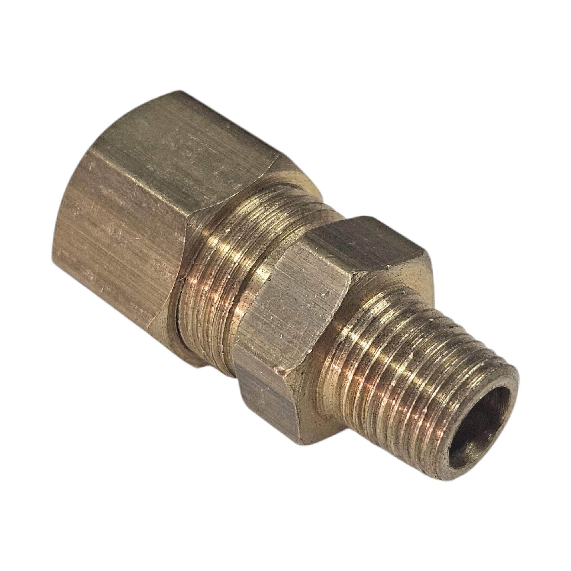 Arcom Conexão Latão 1/8 M x 3/8 A NPT Schulz - KIMOTOR