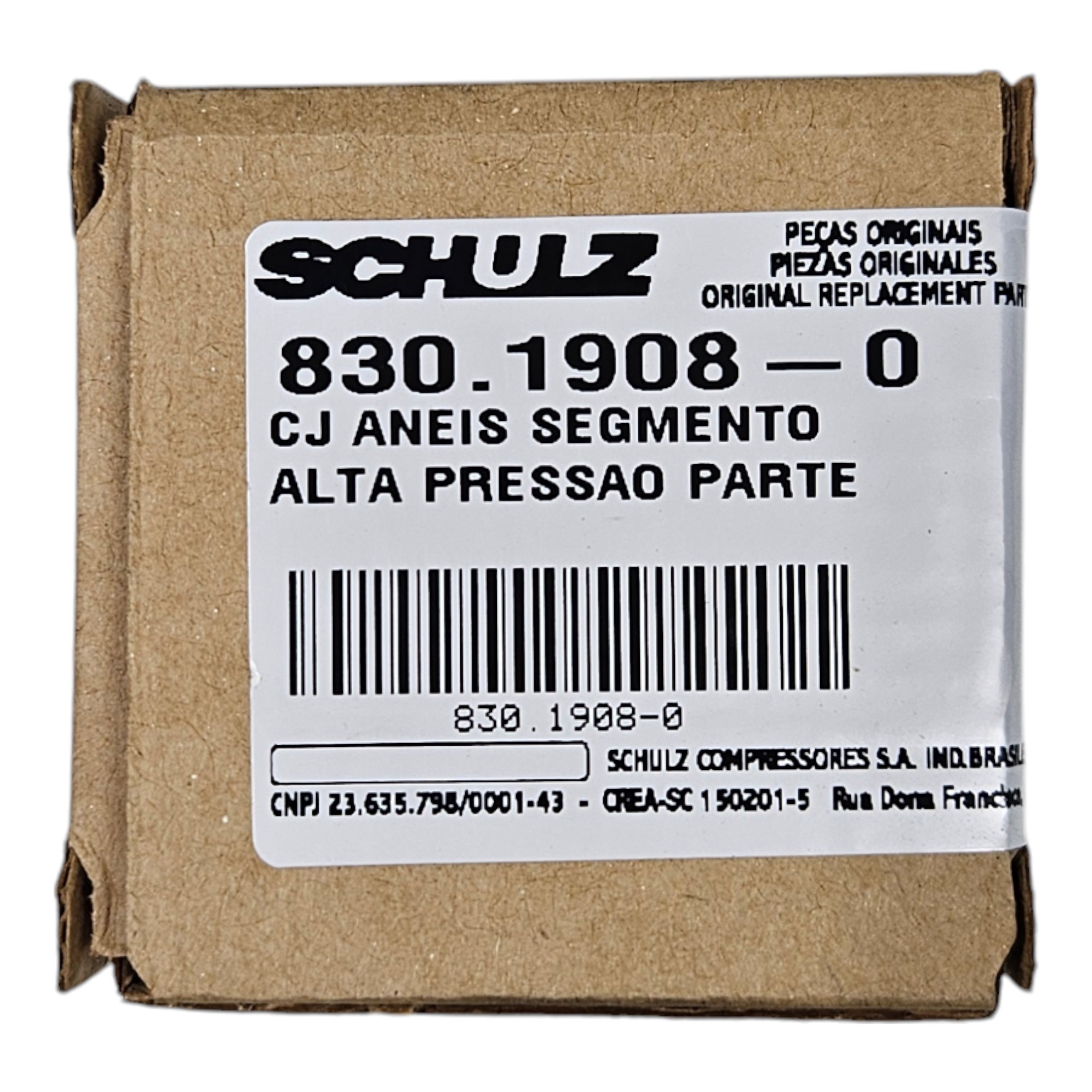 Jogo de Aneis Compressor - 48.5 mm - Schulz CSV 15 e 20 Isento de