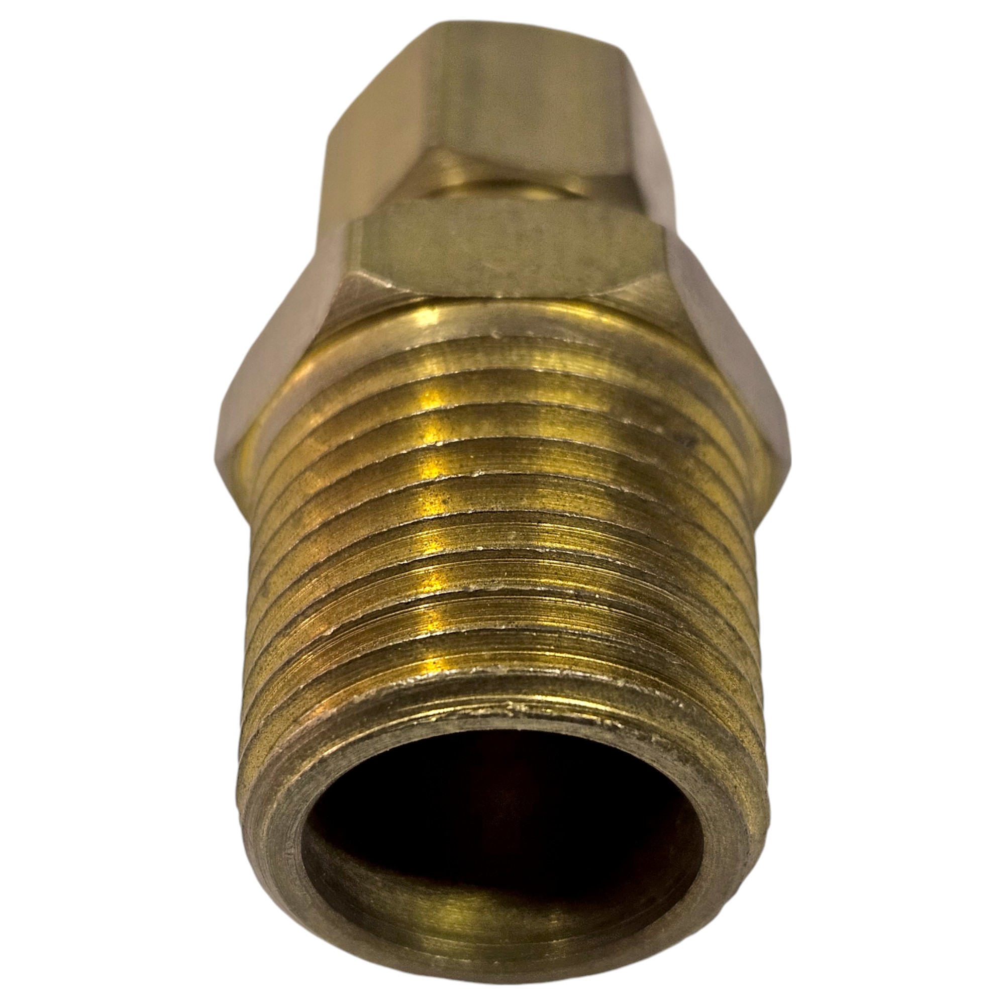 Conexão Reta em Latão - 1/2 M x 3/8 A - NPT (721063) - KIMOTOR