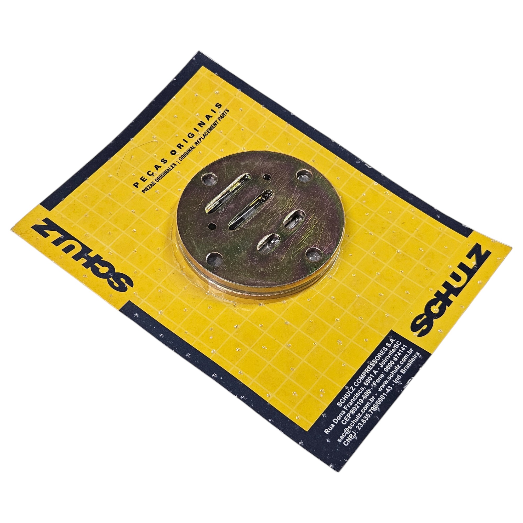 Placa Válvula Schulz CSA 8.2 CSI 8.5 MSI 7.6 - KIMOTOR