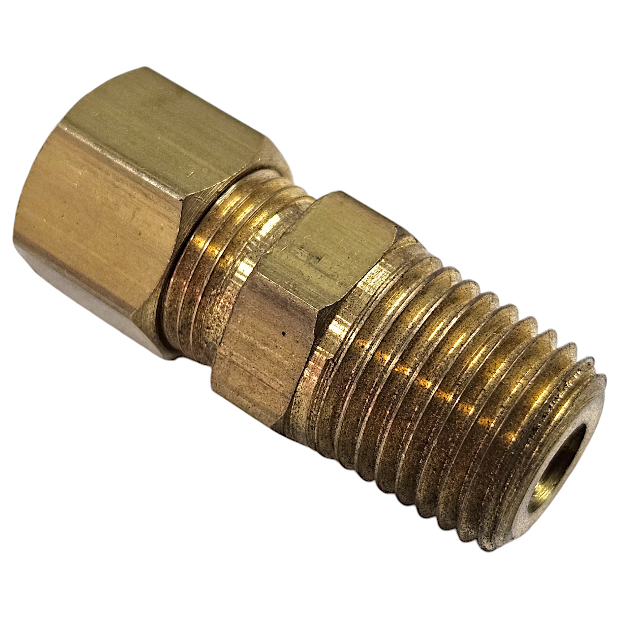 Arcom Conexão Latão 1/4 M x 5/16 A NPT Schulz - KIMOTOR