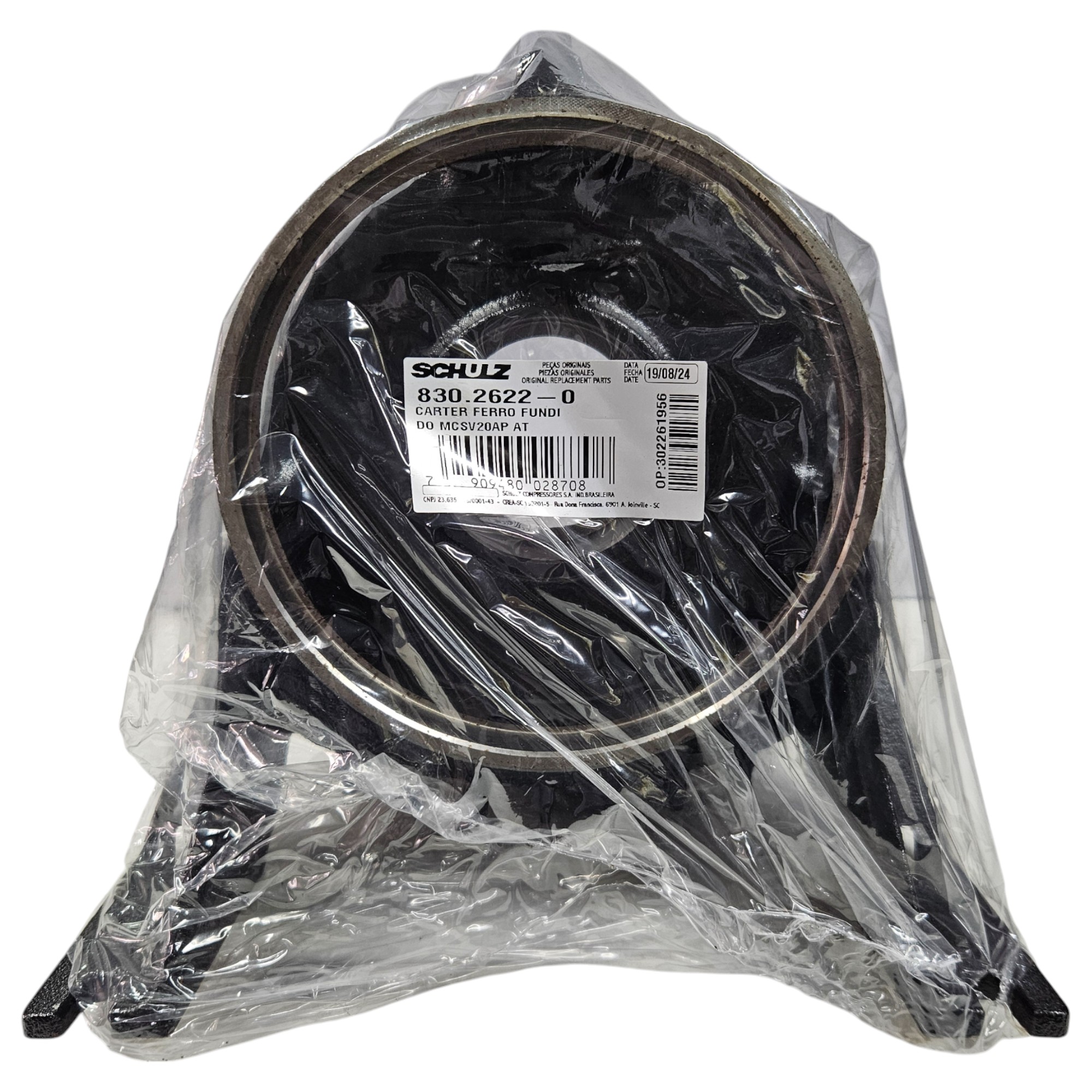 Cárter Carcaça Compressor Schulz MCSV 20 Audaz - Original