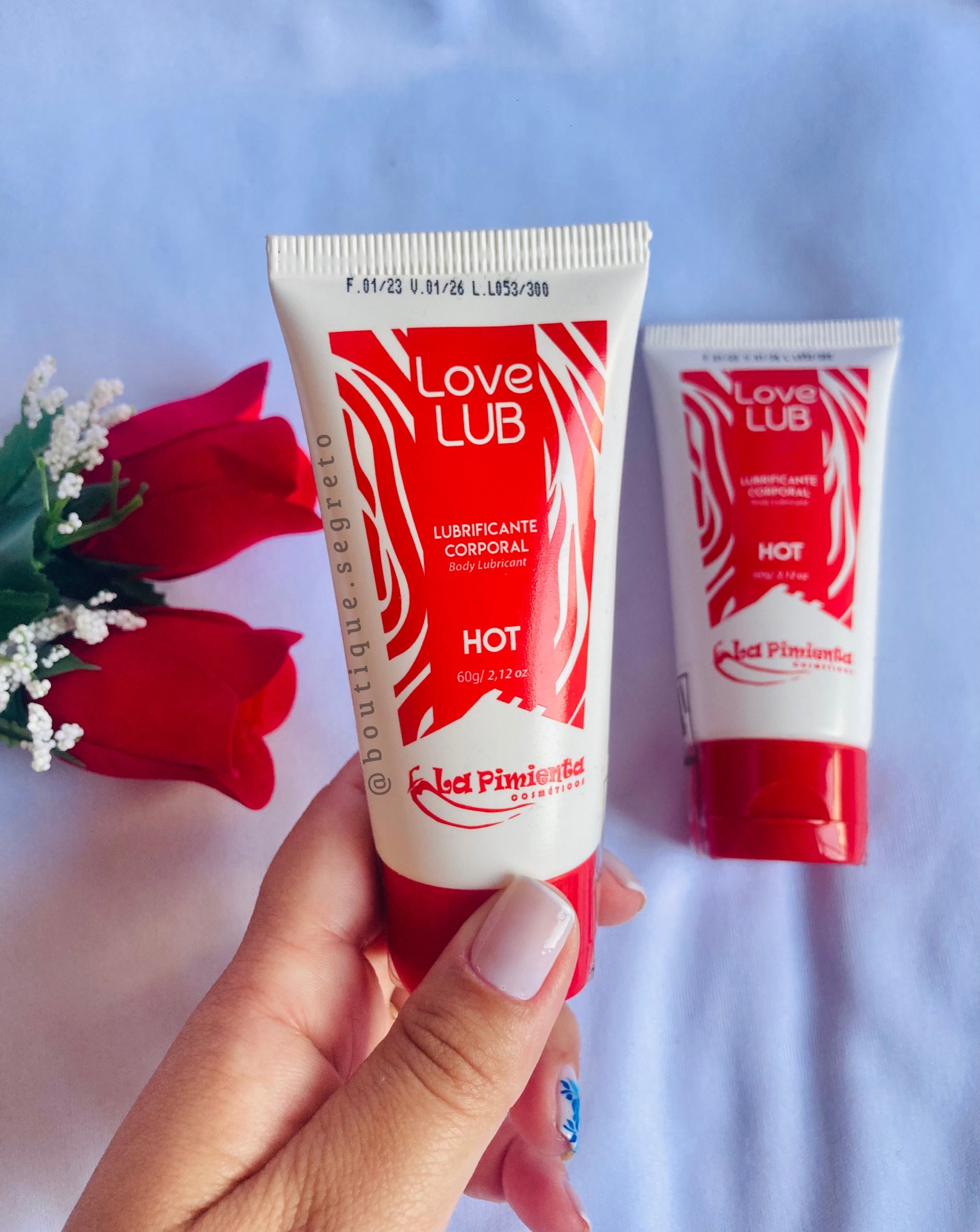 Gel Lubrificante Íntimo 60g Love Lub Base Água La Pimenta - Meu