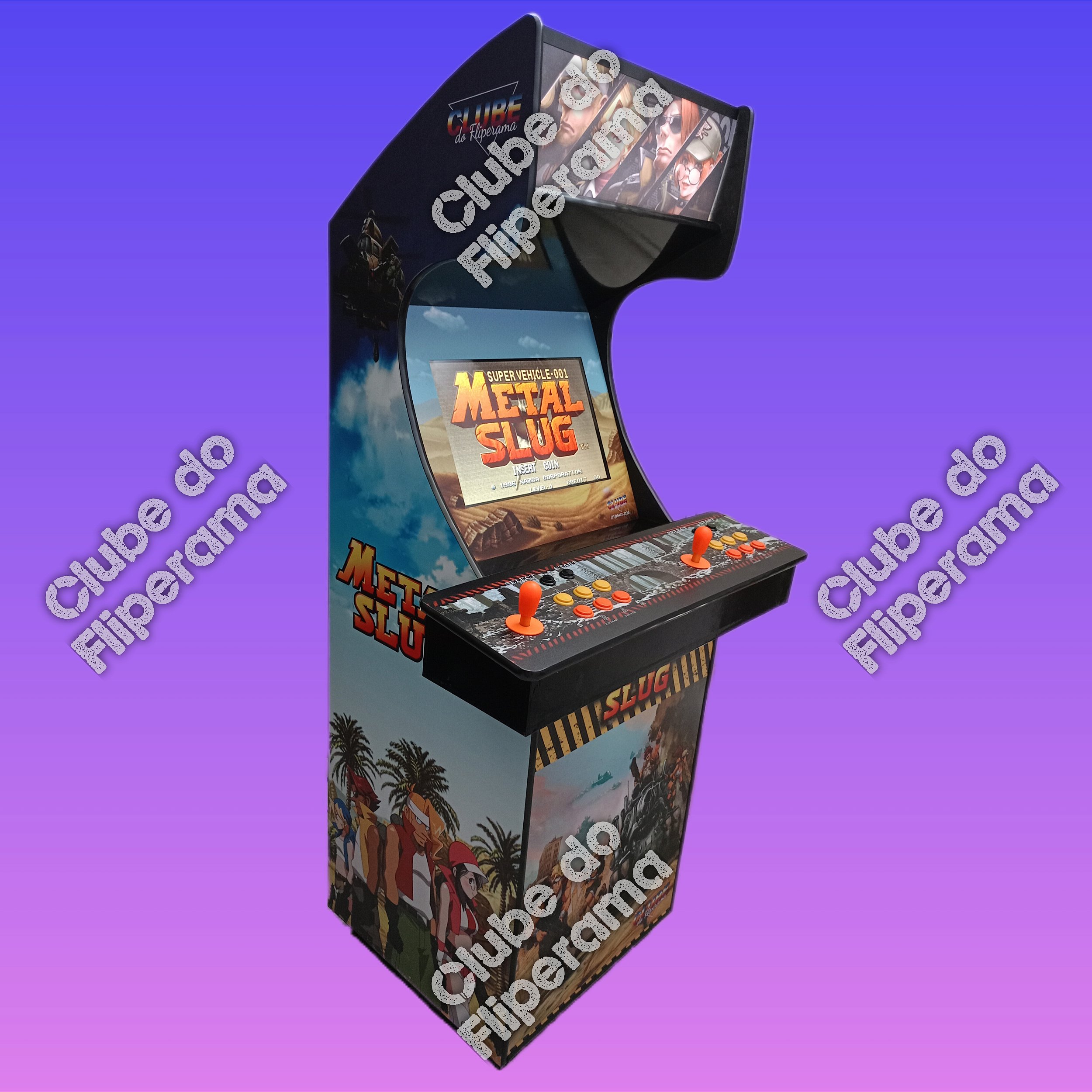 Fliperama Arcade Multijogos - Linha Premium - Clube do Fliperama