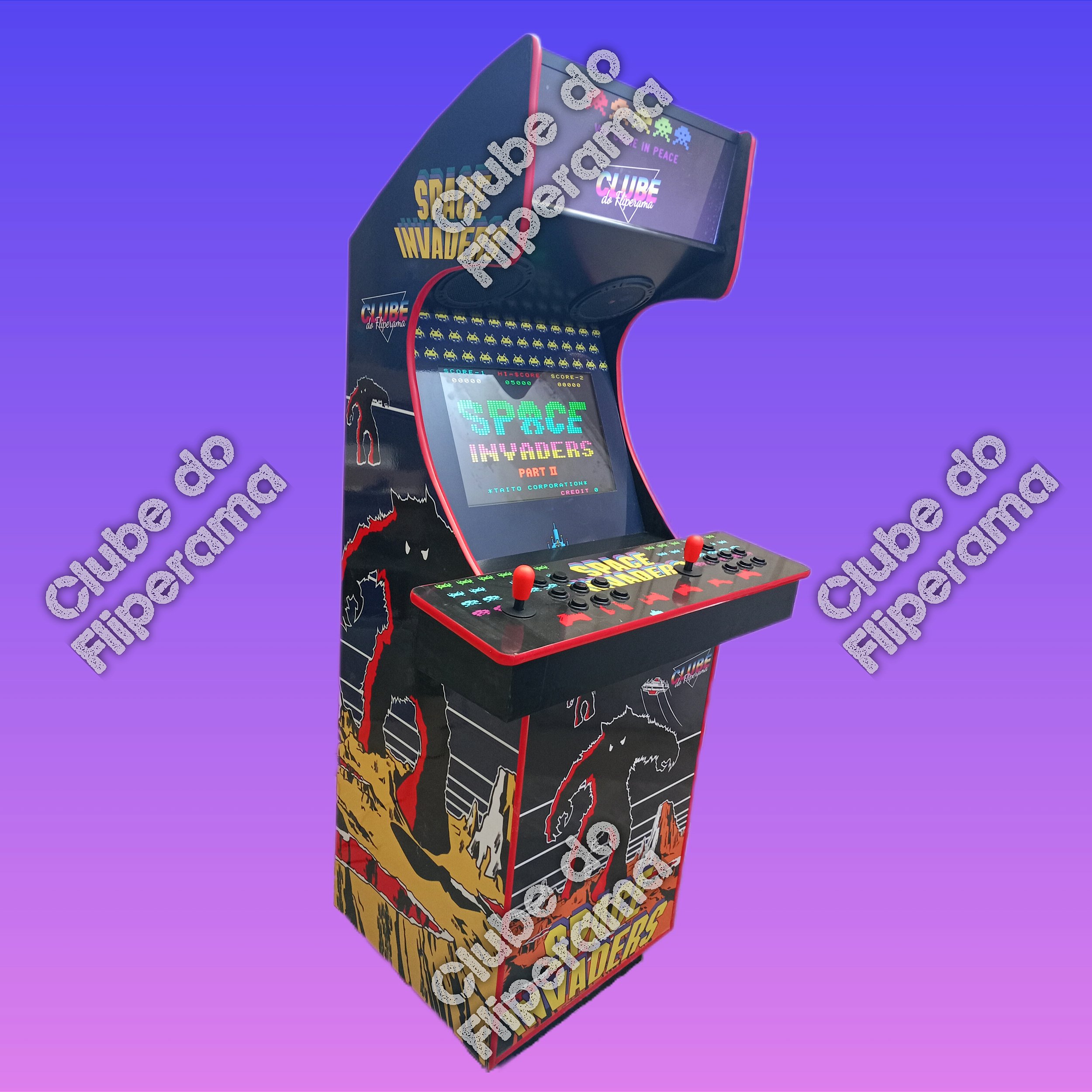 Fliperama Arcade Multijogos - Linha Premium - Clube do Fliperama