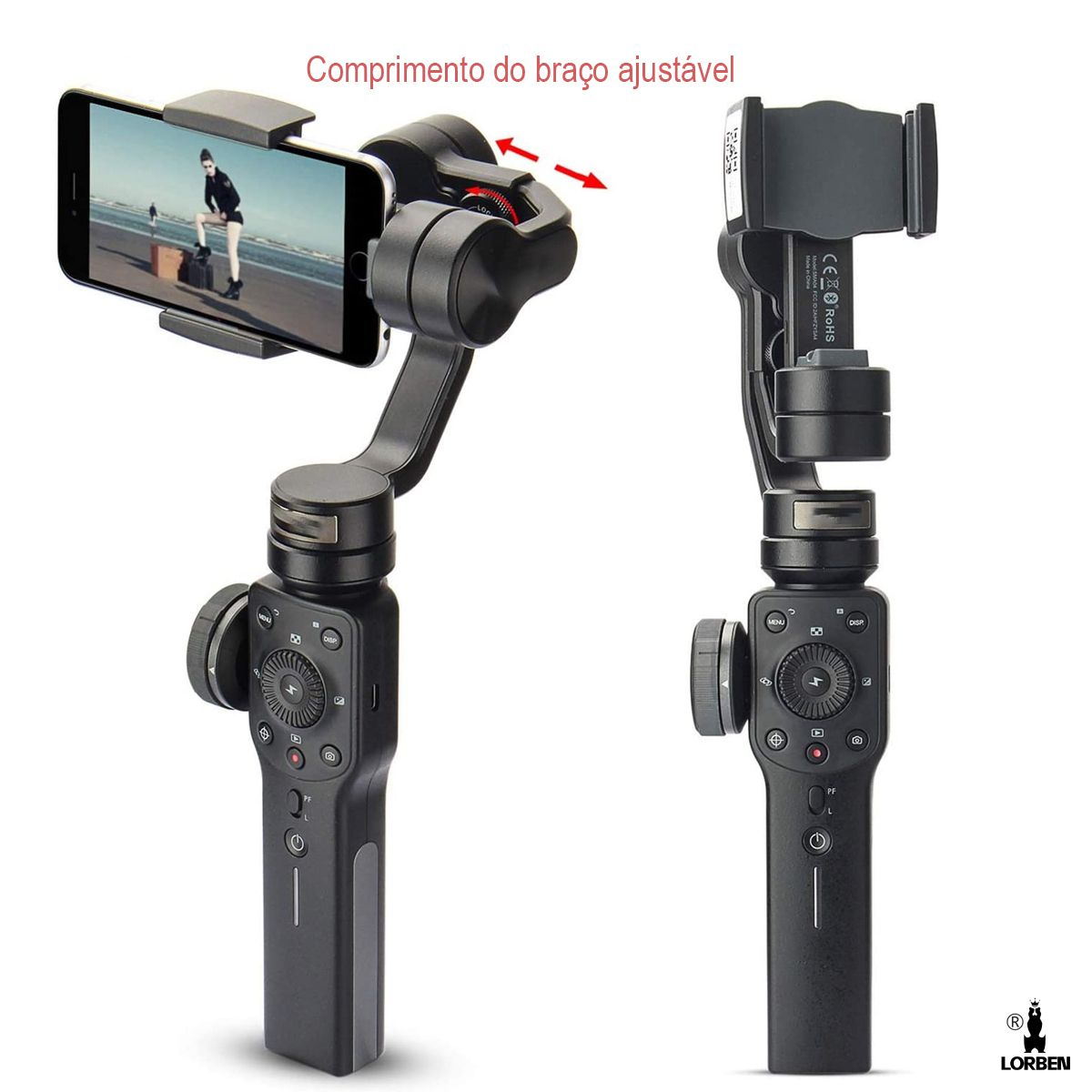 Estabilizador Gimbal Smartphone Zhiyun Smooth-4 Fotografia Vídeo