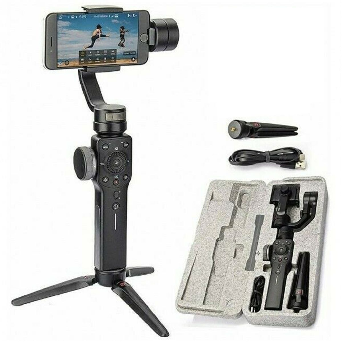 Estabilizador Gimbal Smartphone Zhiyun Smooth-4 Fotografia Vídeo