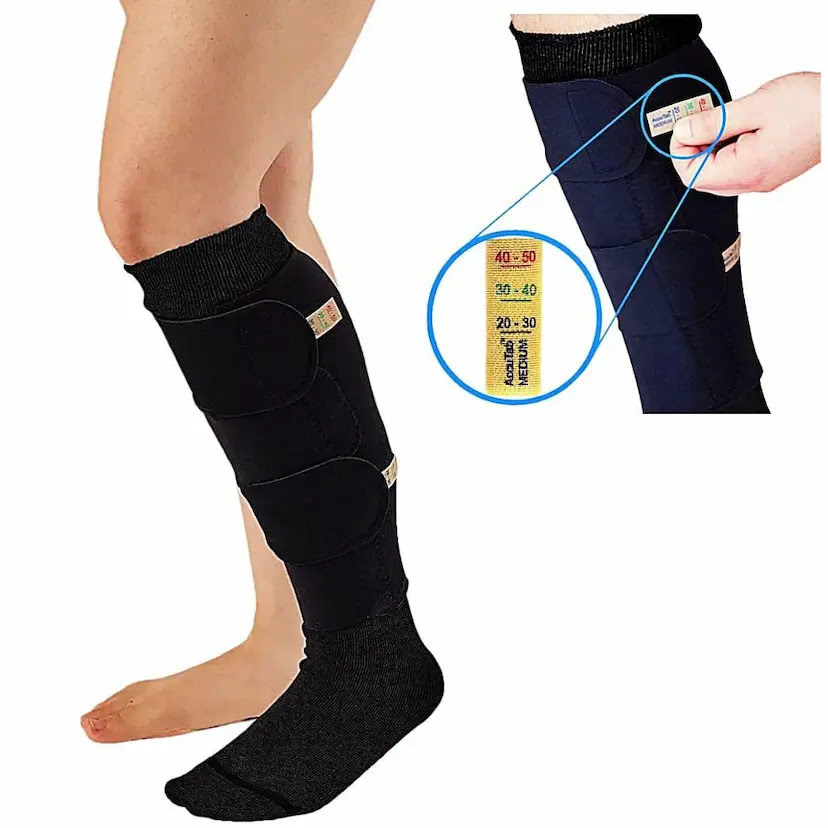 Sistema Compressivo Inelástico Sigvaris - Compreflex Cor: Preto ...