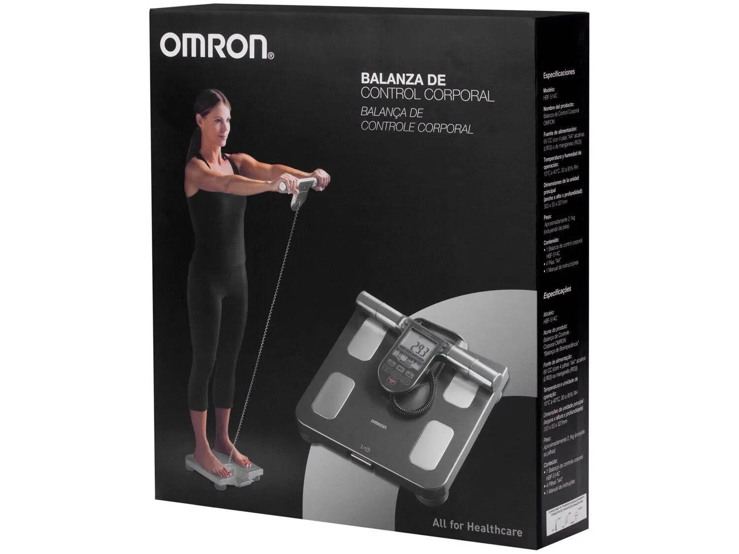 Balança De Controle Corporal Omron Hbf514C - Produtos médicos e