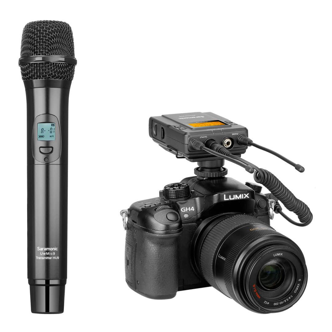 SARAMONIC TX-RX9 UHF ワイヤレスマイクSLR Amazon.co.jp: Saramonic UwMic9 KIT1 UHF ワイヤレスマイクSLR