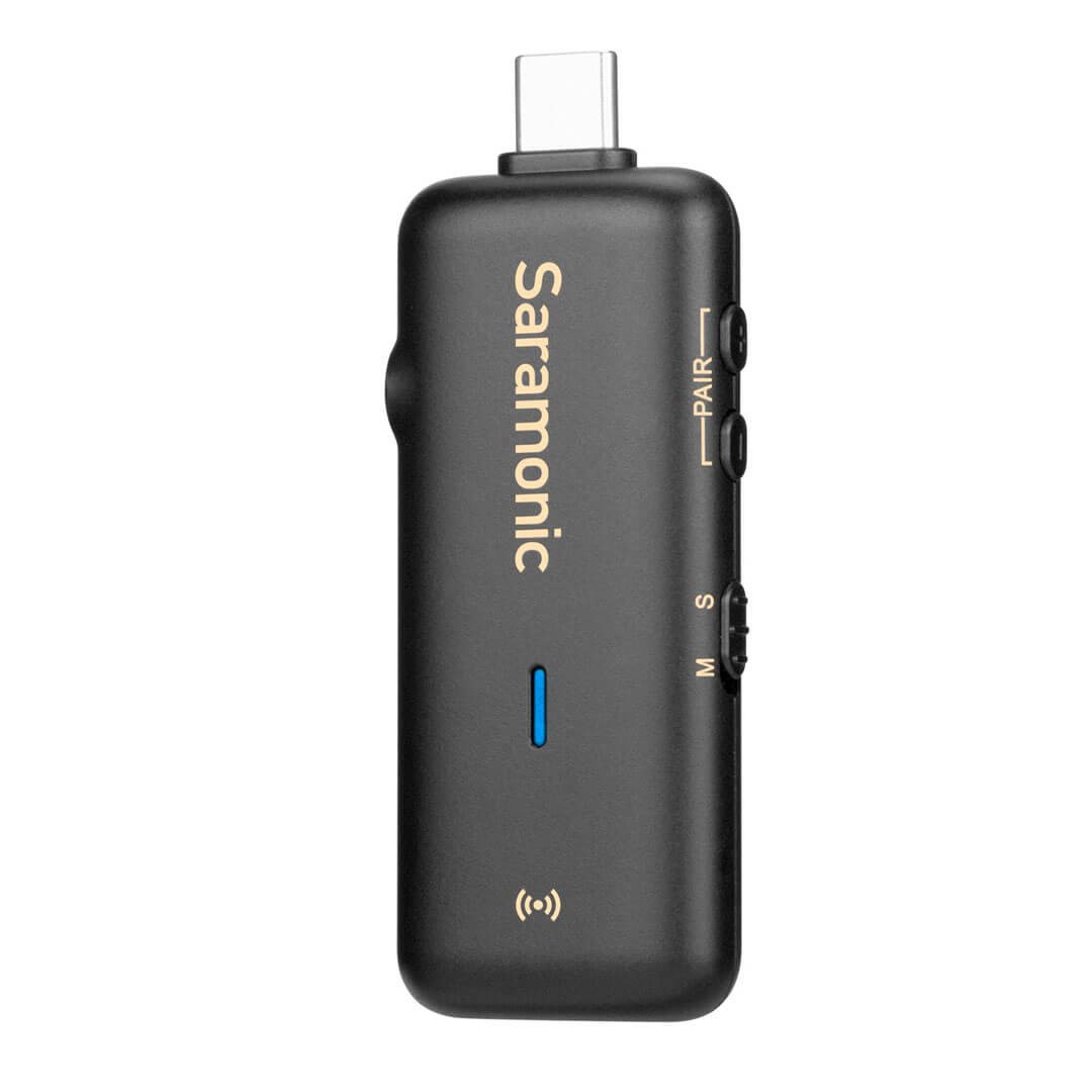 Microfone de Estúdio de Diafragma Largo USB sem fio - Saramonic