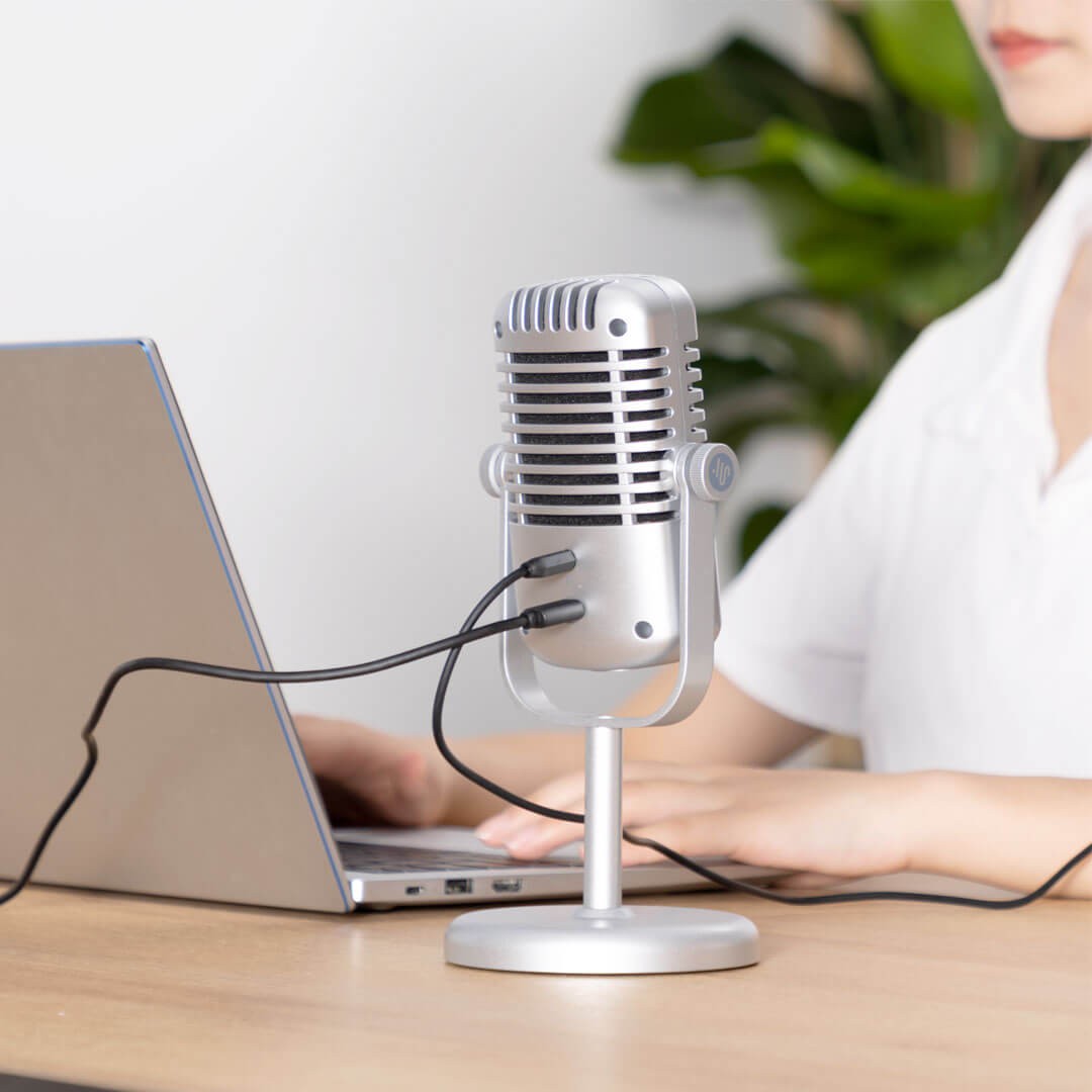 Microfone de Mesa Condensador USB - Saramonic - A Sua Loja de