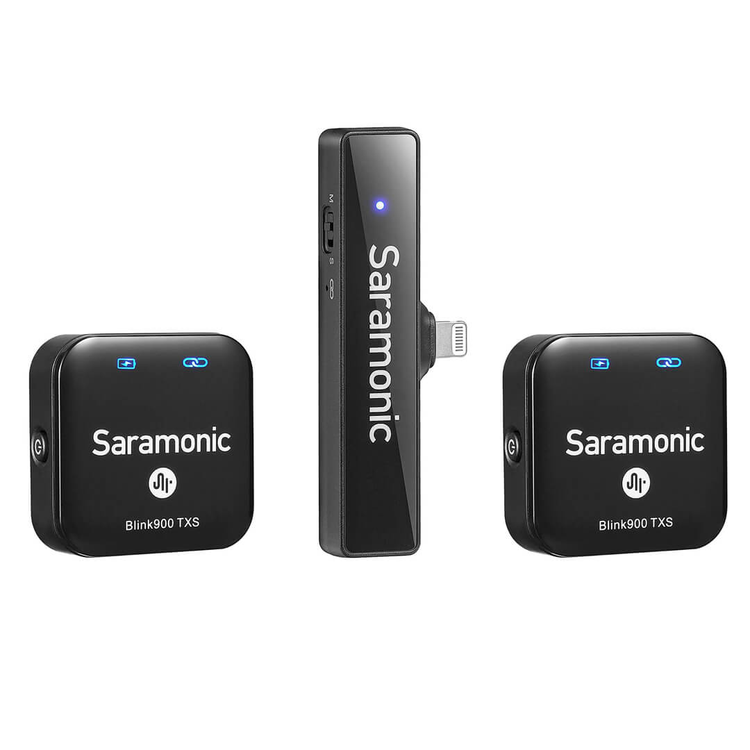 Sistema de Microfone Lapela sem fio duplo Profissional 900 Série S