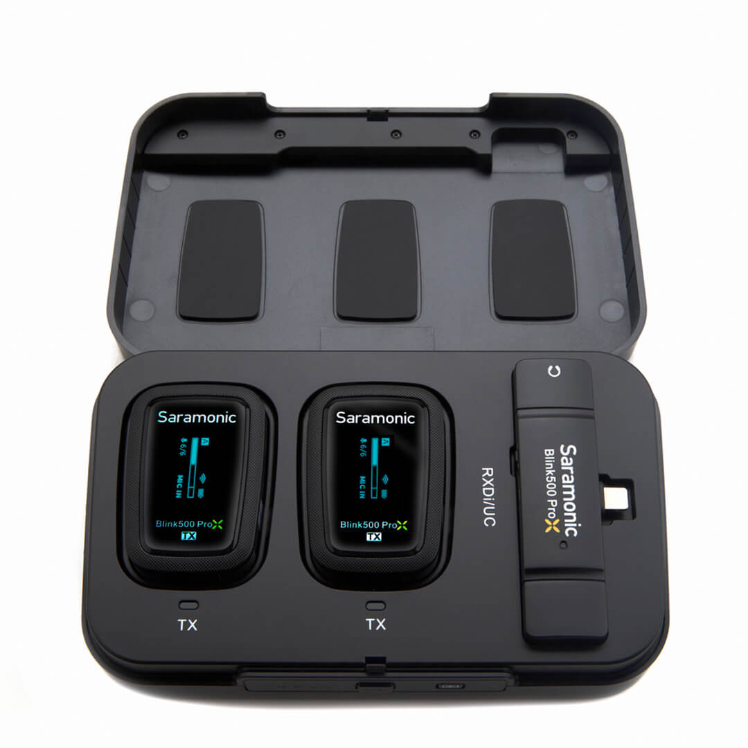 Sistema de Microfone Lapela sem fio duplo para iphones - Saramonic