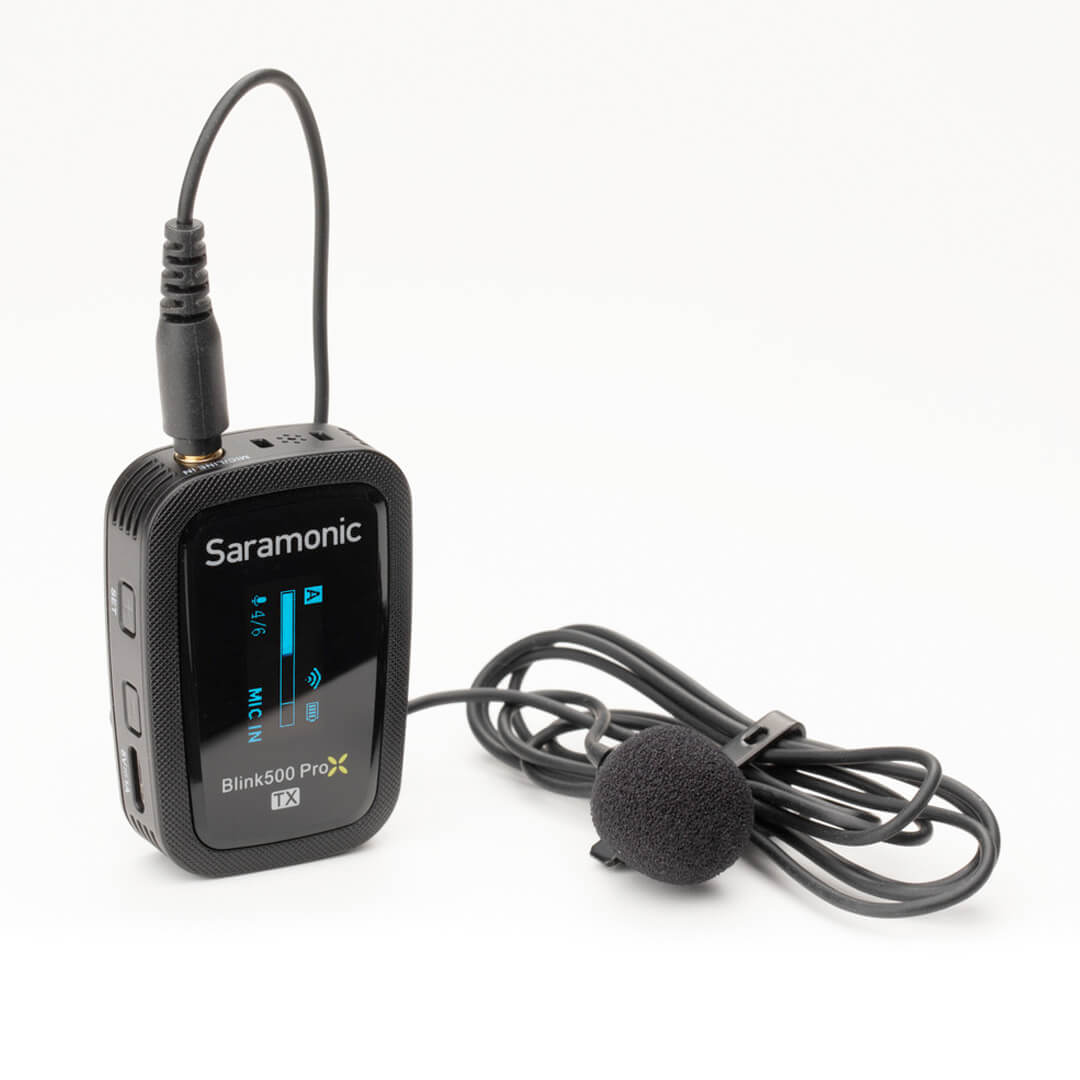 Sistema de Microfone Lapela sem fio duplo para iphones - Saramonic