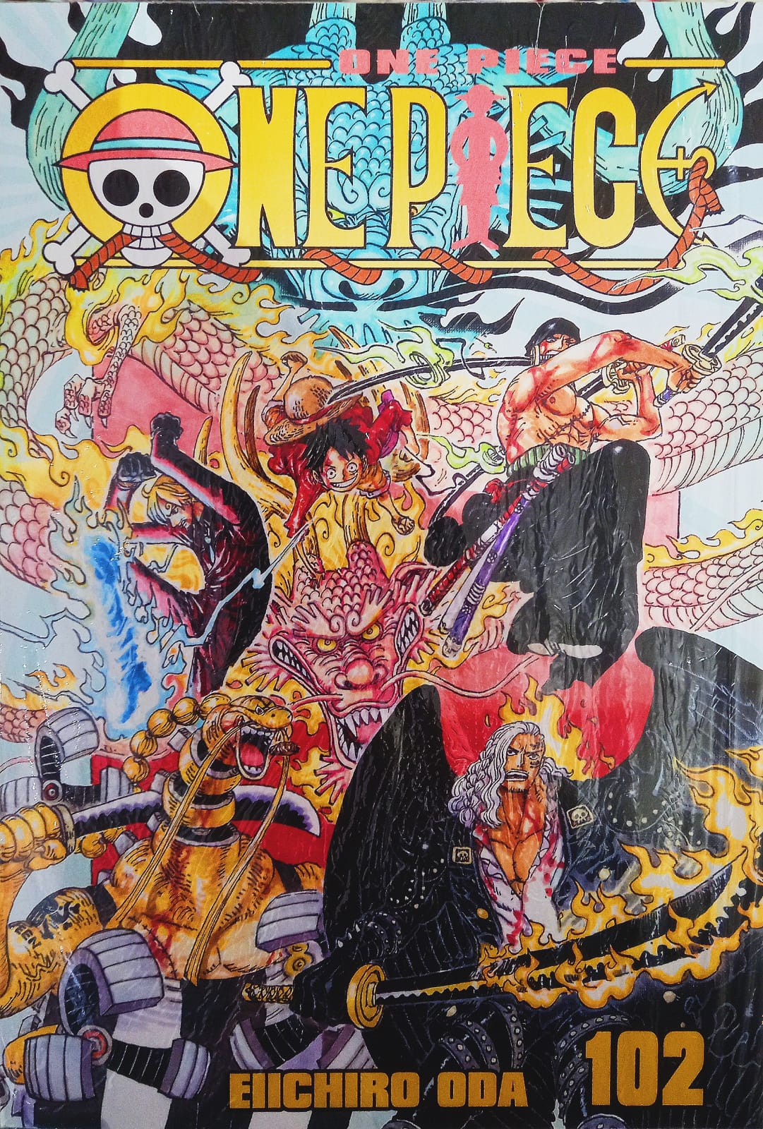 One Piece - 96, de Oda, Eiichiro. Editora Panini Brasil LTDA, capa