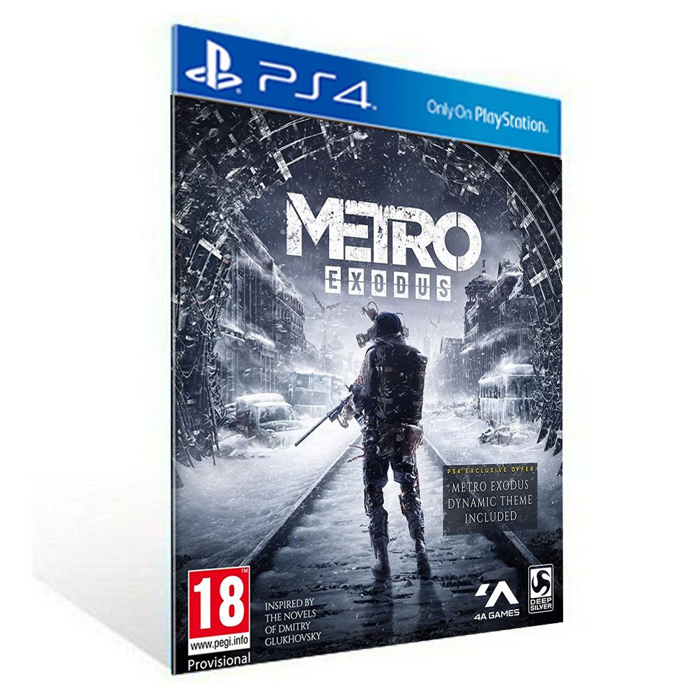 Metro Exodus Ps4 PS5 Psn M dia Digital StoreGames Loja de