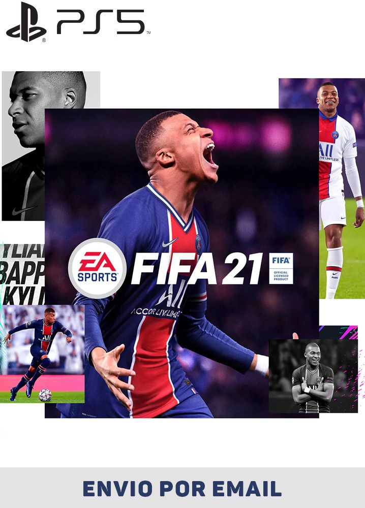 EA SPORTS FIFA 21 Edição Standard PS5 midia digital