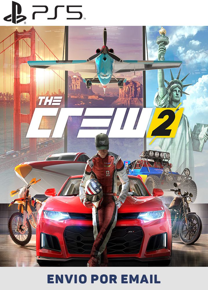 THE CREW 2 PS5 MÍDIA DIGITAL - Raimundogamer midia digital