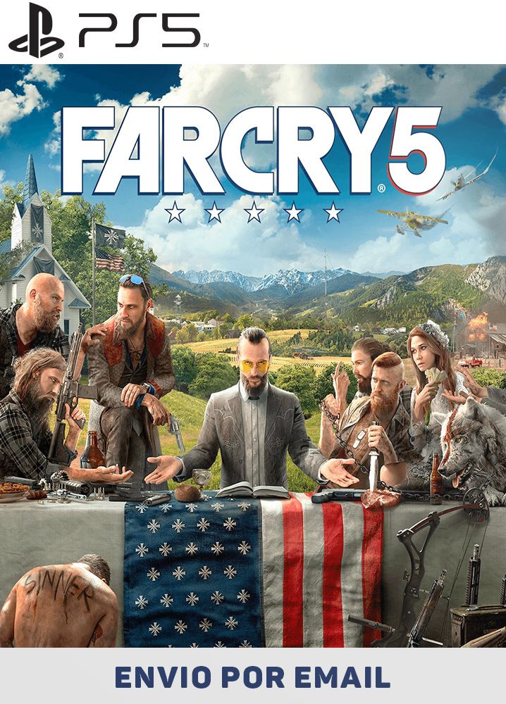 Far Cry 5 PS5 MÍDIA DIGITAL - Raimundogamer midia digital