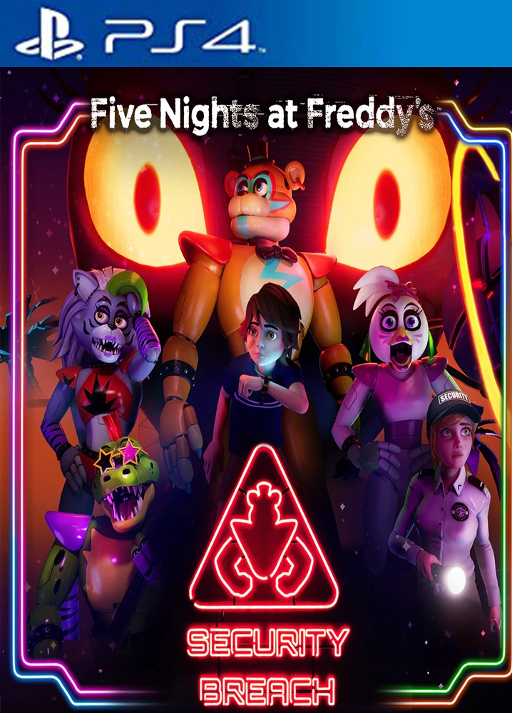 Five Nights at Freddy's: Security Breach PS4 MÍDIA DIGITAL