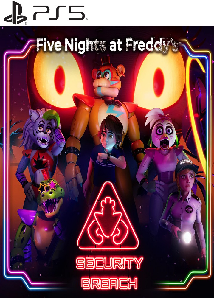 Jogo Ps5 Five Nights At Freddys Security Breach Midia Fisica