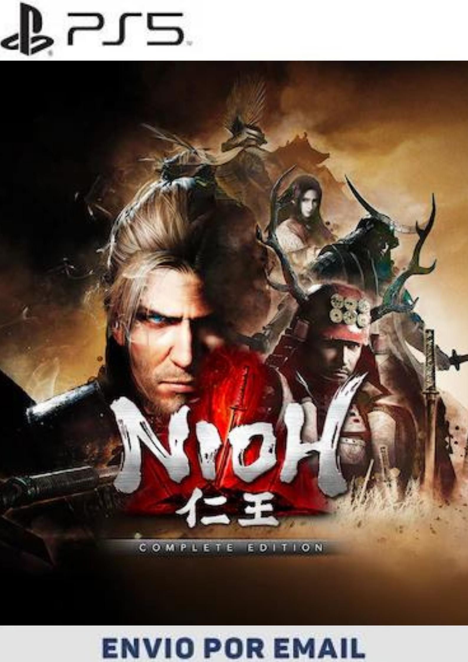 Jogo Nioh Collection Remastered Complete Edition Playstation 5 Midia Fisica  - Azul - Loja Oi Place