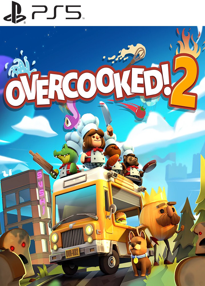 Overcooked! 2 Ps5 Mídia Digital - Raimundogamer midia digital