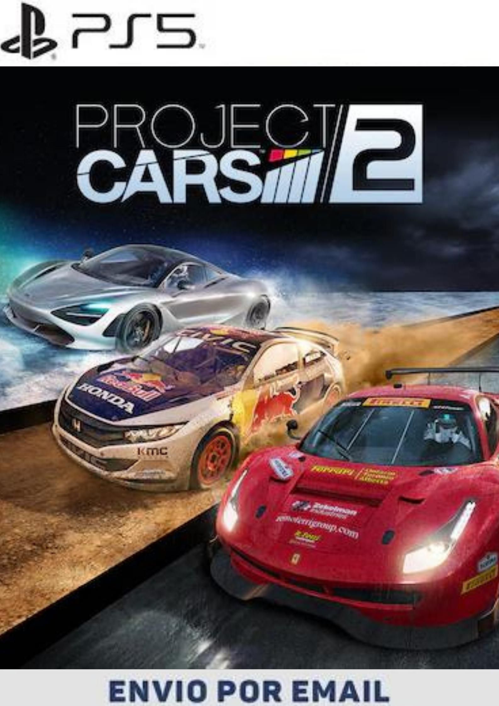 Project Cars PS4 mídia física
