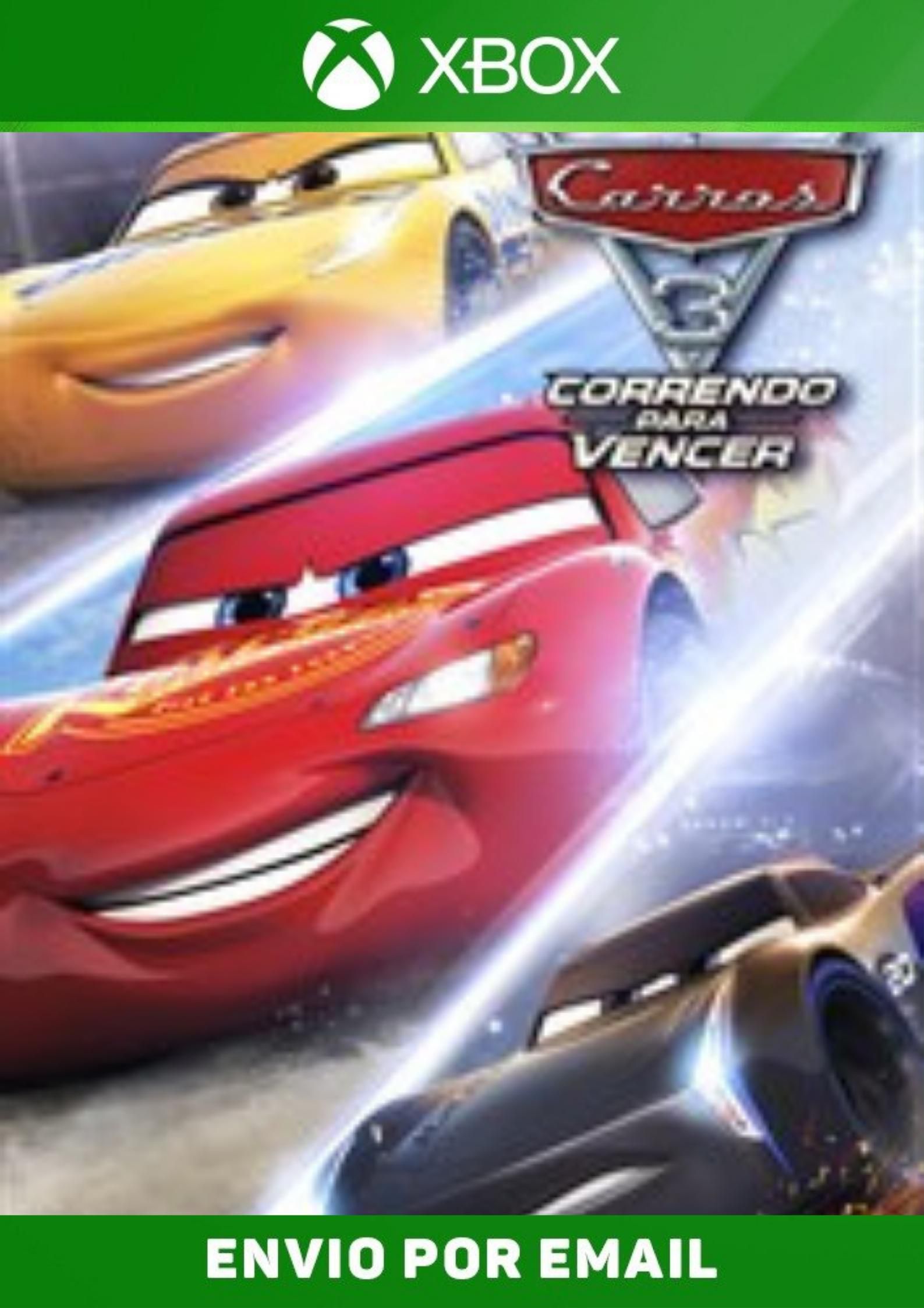 CARROS 3 CORRENDO PARA VENCER XBOX ONE E SERIES X