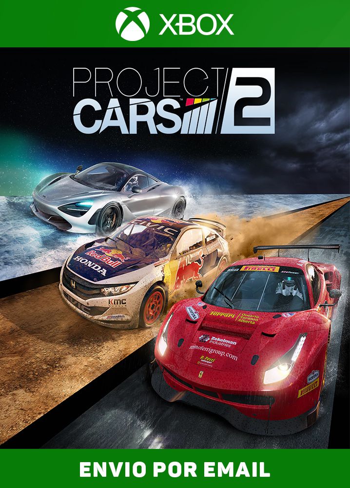 Project Cars 2 XBOX ONE - Raimundogamer midia digital